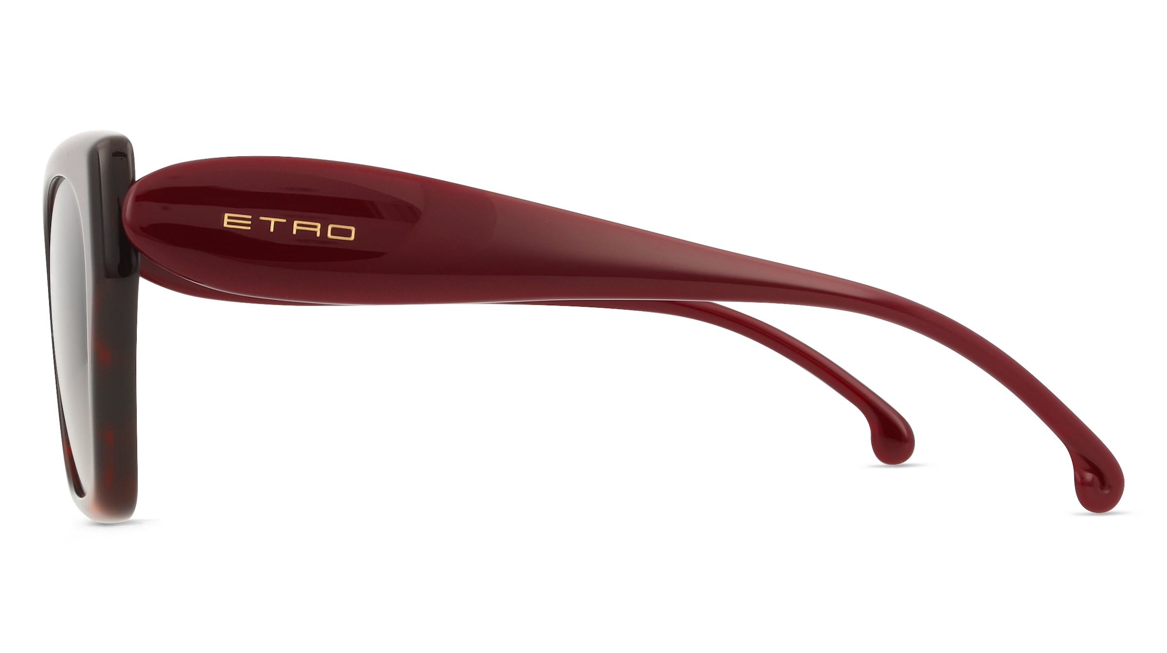 Thumbnail - Etro 0084/S Damen-Sonnenbrille Vollrand Eckig Acetat-Gestell, rot