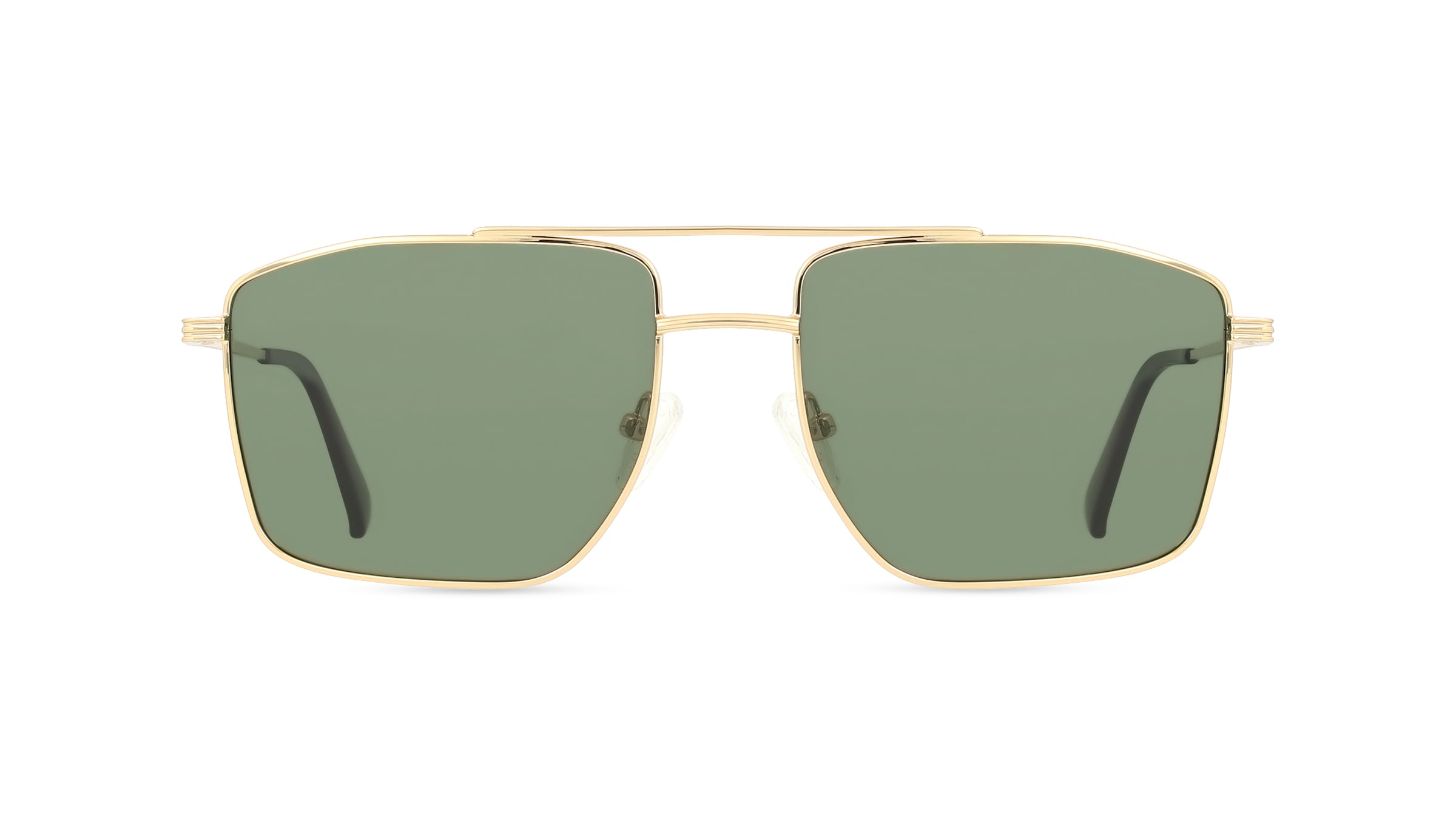 Fielmann BD 583 SUN FA BRIAN Herren-Sonnenbrille Vollrand Eckig Edelstahl-Gestell, gold