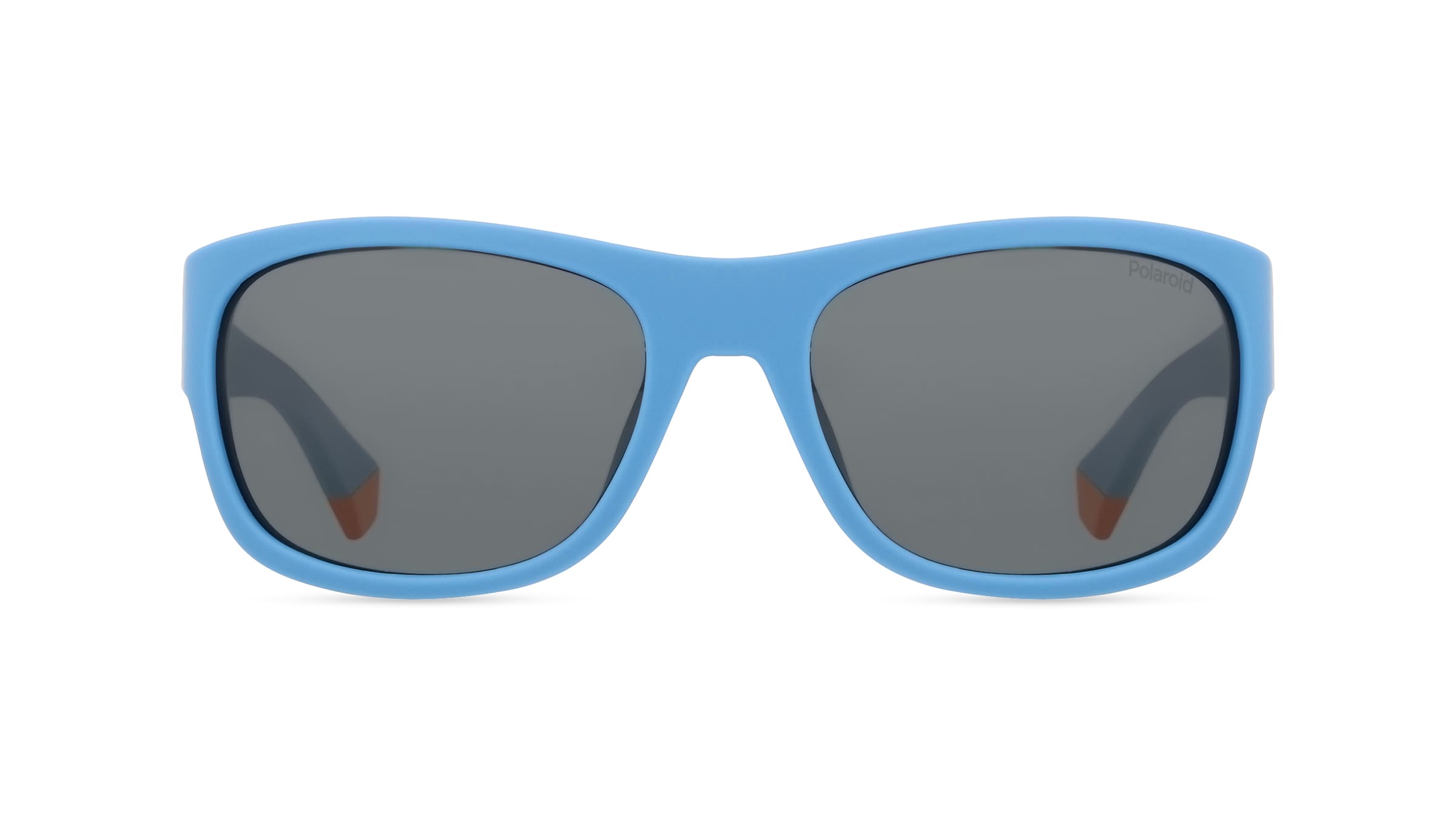 Polaroid PLD 8064/S Kinder-Sonnenbrille Vollrand Eckig Kunststoff-Gestell, blau