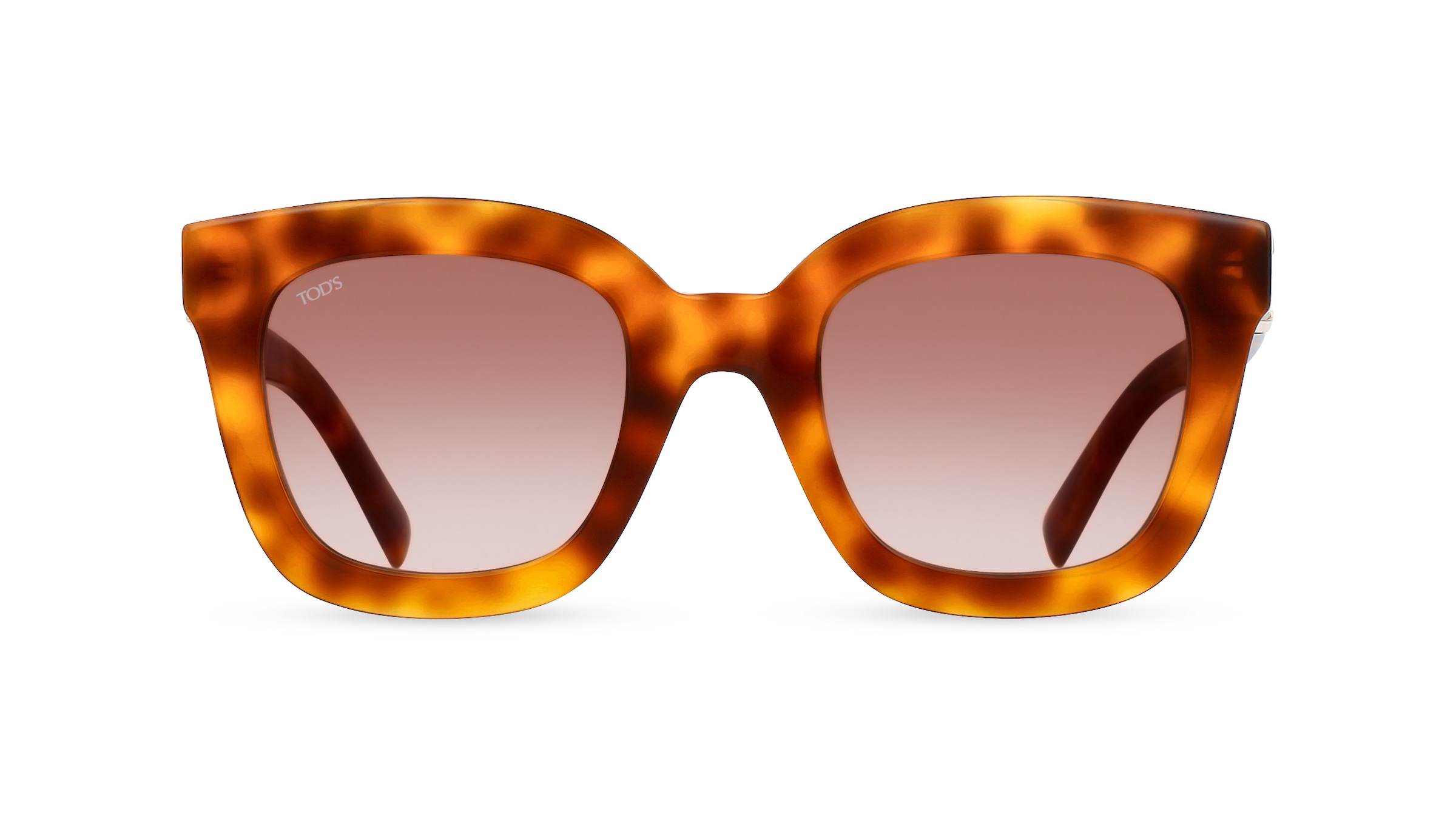 Tod's TO0301 Damen-Sonnenbrille Vollrand Butterfly Kunststoff-Gestell, braun