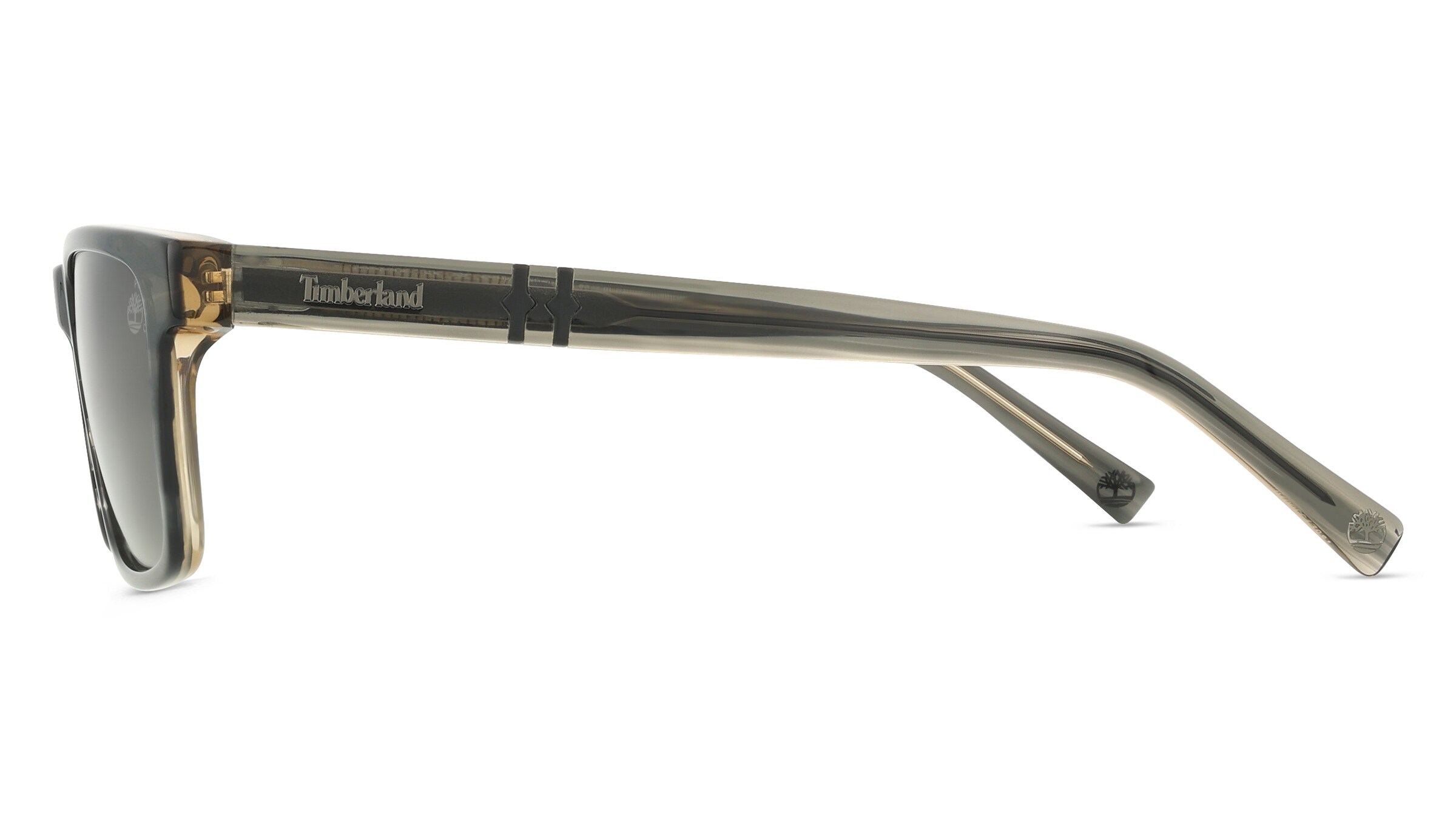 Thumbnail - Timberland TB00020 Unisex-Sonnenbrille Vollrand Quadratisch Acetat-Gestell, grau