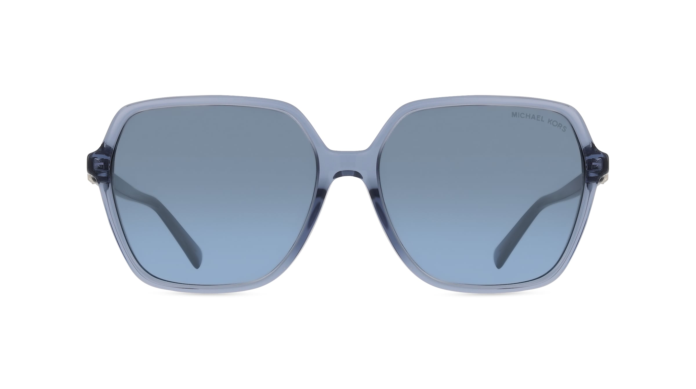 Michael Kors MK2196U Damen-Sonnenbrille Vollrand Eckig Acetat-Gestell, blau