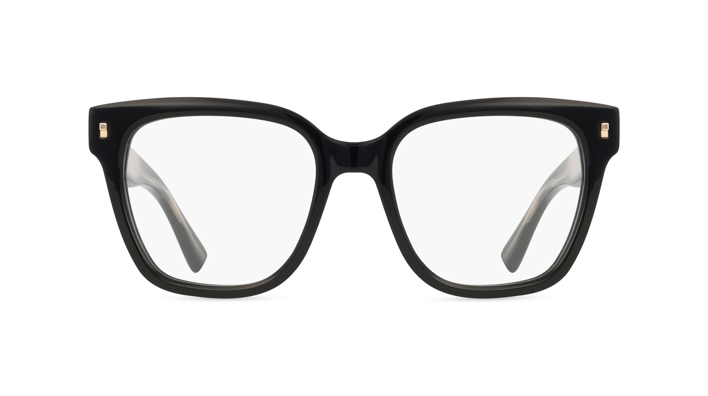 Dsquared2	 D2 0025 Damen-Brille inkl. Gläser Vollrand Cateye Acetat-Gestell 51mm/18mm/145mm, schwarz