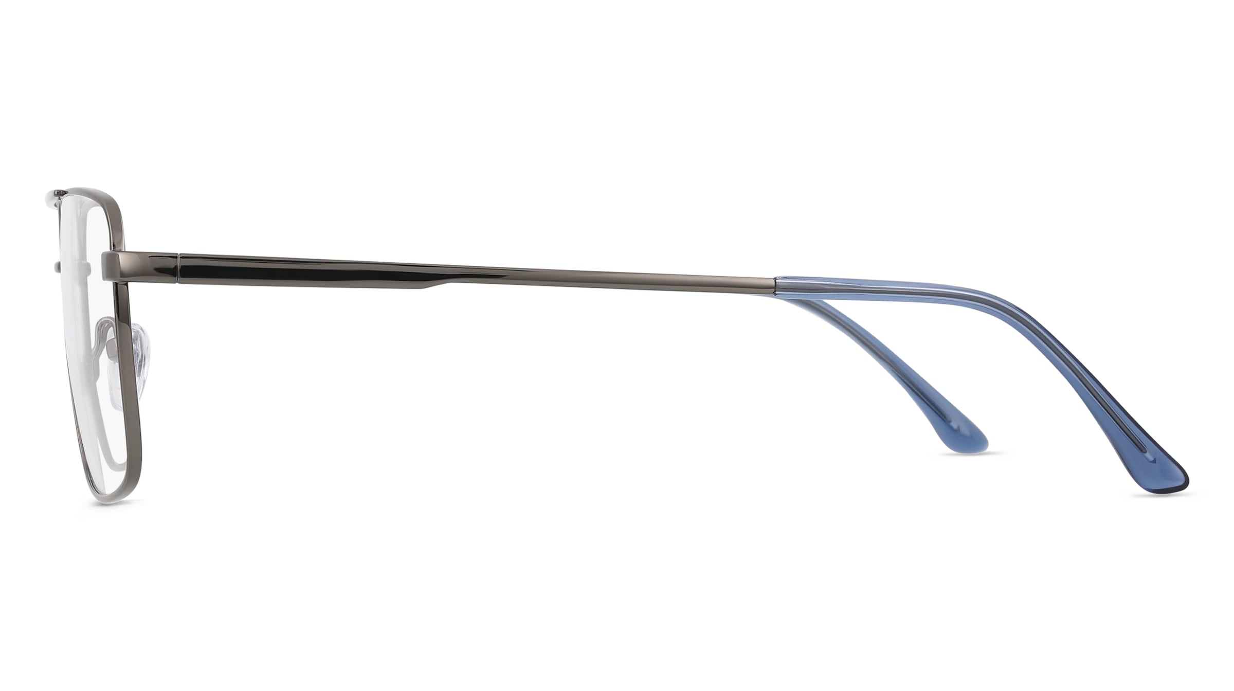 Thumbnail - Fielmann BD 563 CL Herren-Brille inkl. Gläser Vollrand Eckig Edelstahl-Gestell 56mm/16mm/145mm, grau