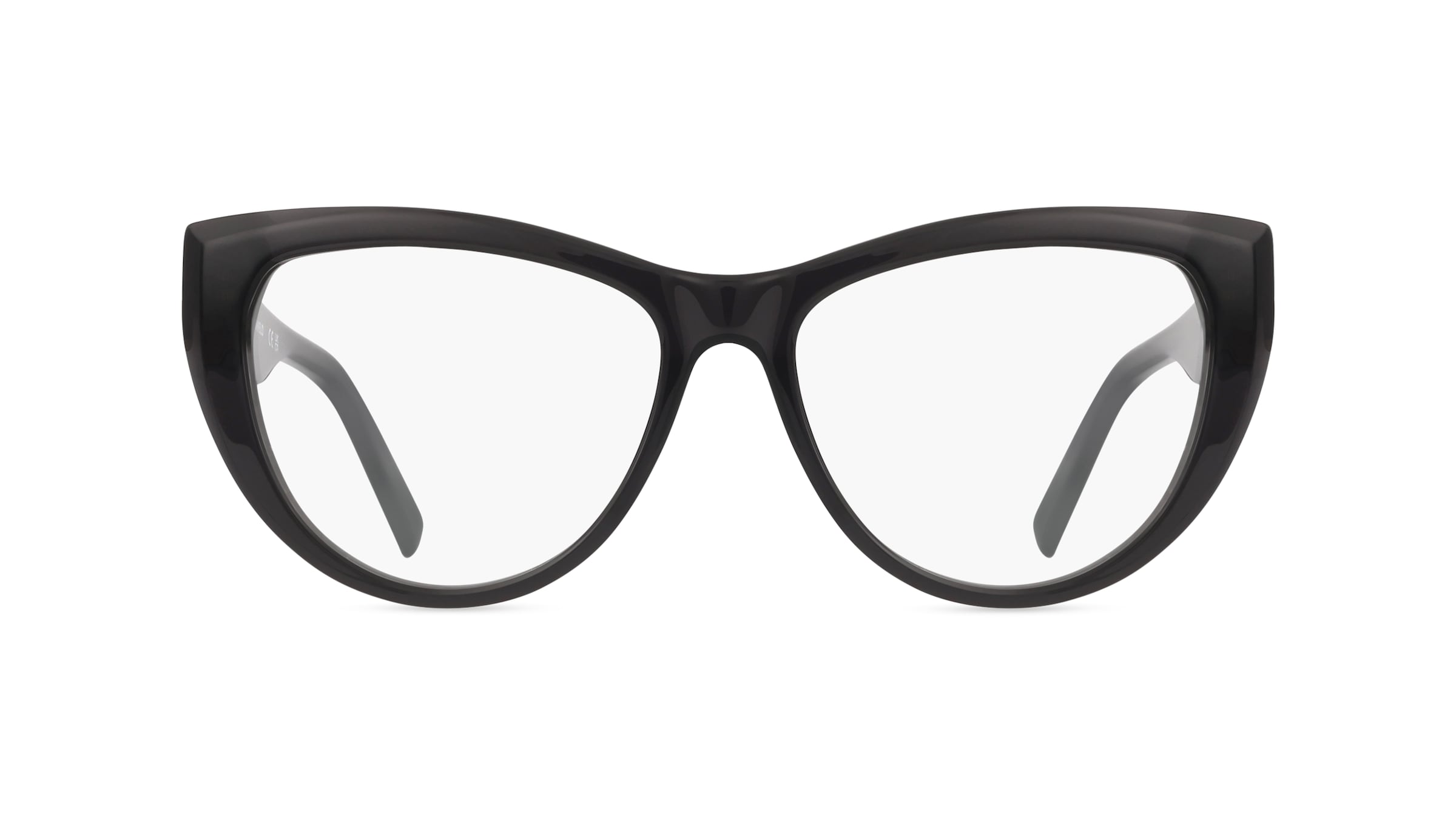 Karl Lagerfeld KL6133 Unisex-Brille inkl. Gläser Vollrand Butterfly Acetat-Gestell 54mm/16mm/140mm, schwarz