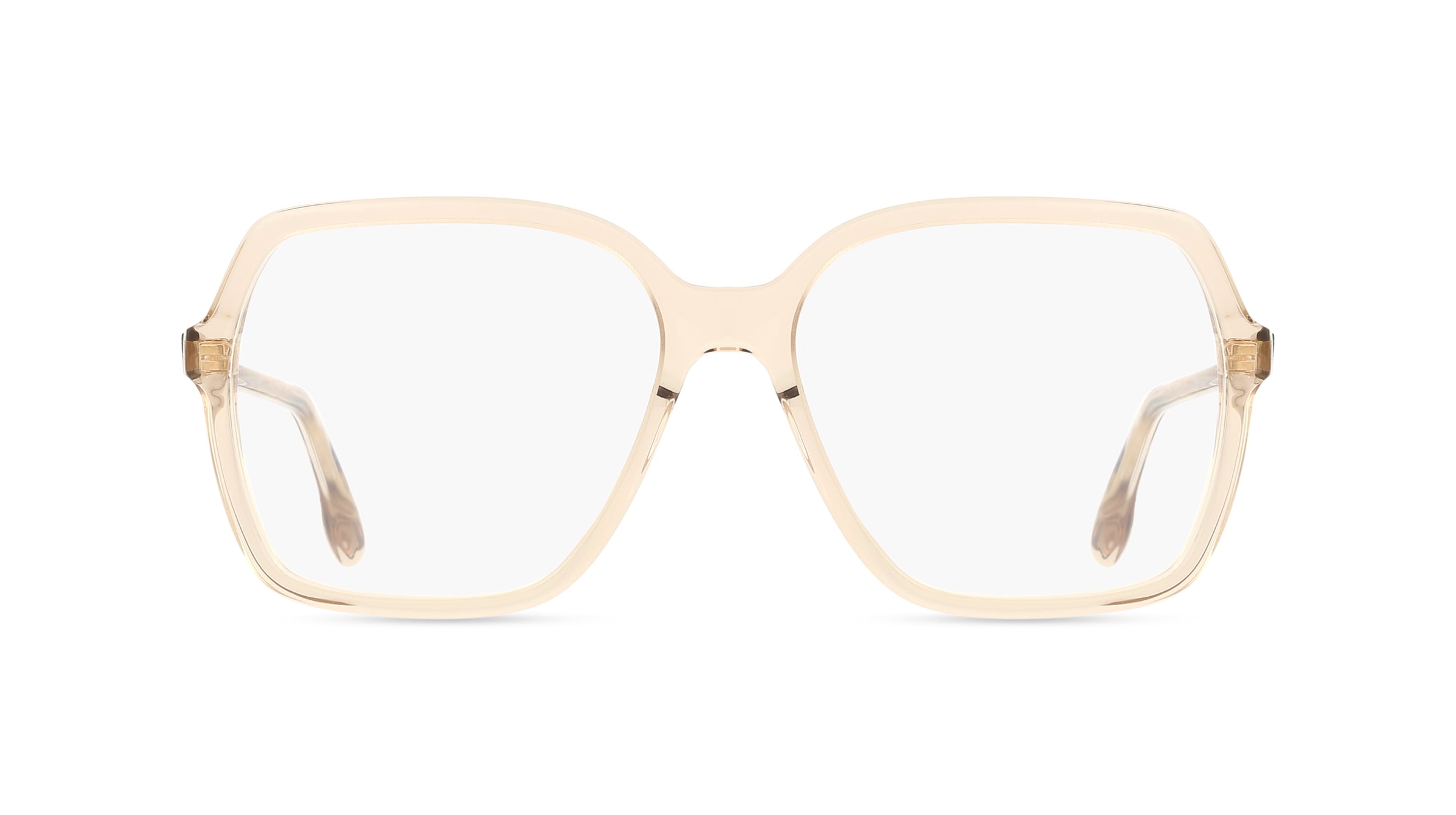 Victoria Beckham VB2650 Damen-Brille inkl. Gläser Vollrand Eckig Acetat-Gestell 57mm/15mm/140mm, gelb