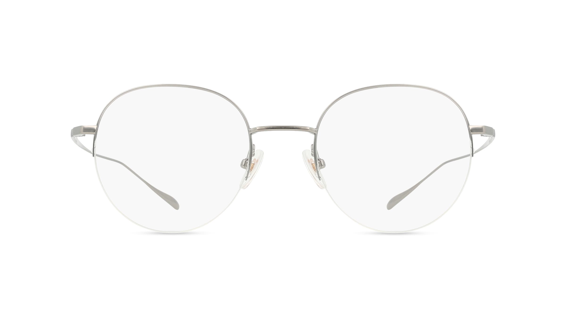 Fielmann TITANIUM 205 CL KAI Unisex-Brille inkl. Gläser Halbrand Panto Titan-Gestell 49mm/19mm/145mm, grau