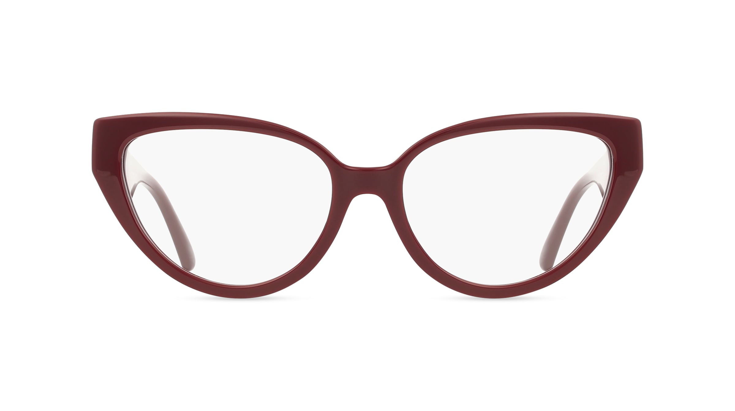 Jimmy Choo JC3023HU Damen-Brille inkl. Gläser Vollrand Cateye Acetat-Gestell 55mm/16mm/140mm, rot