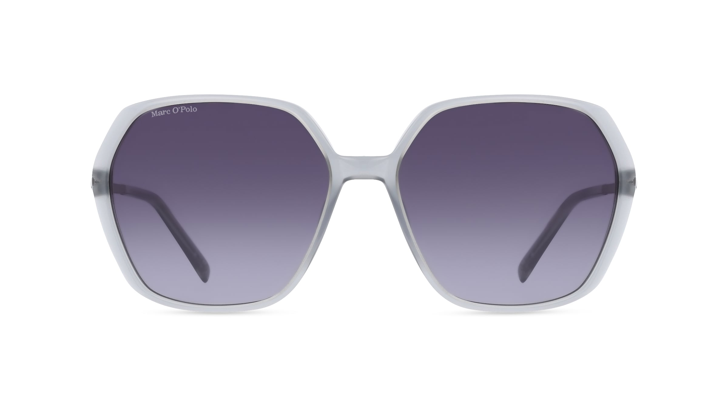 Marc O' Polo Eyewear 506189 Damen-Sonnenbrille Vollrand Achteckig Kunststoff-Gestell, grau