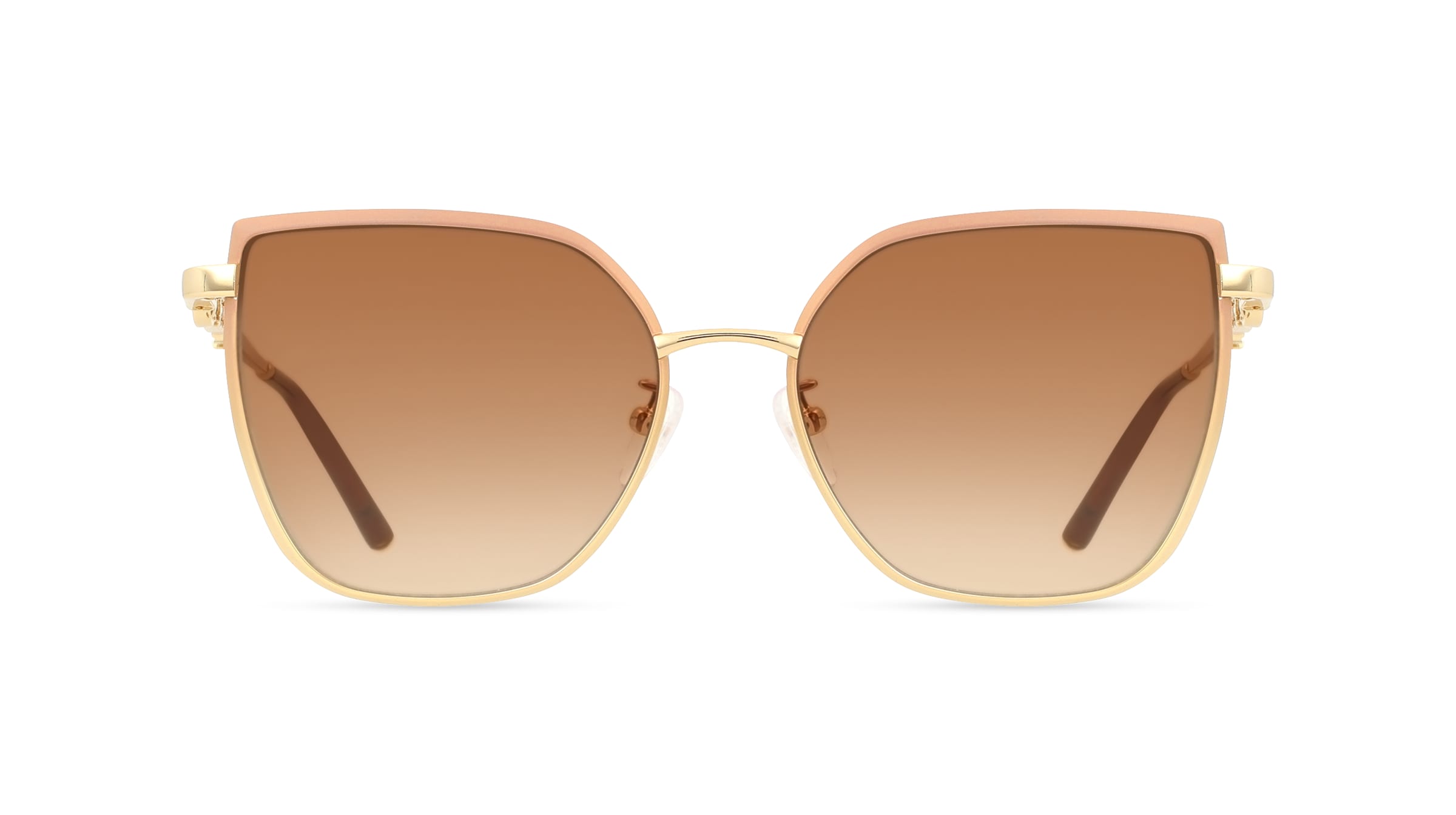 Escada SESF46 Damen-Sonnenbrille Vollrand Cat Eye Metall-Gestell, Gold