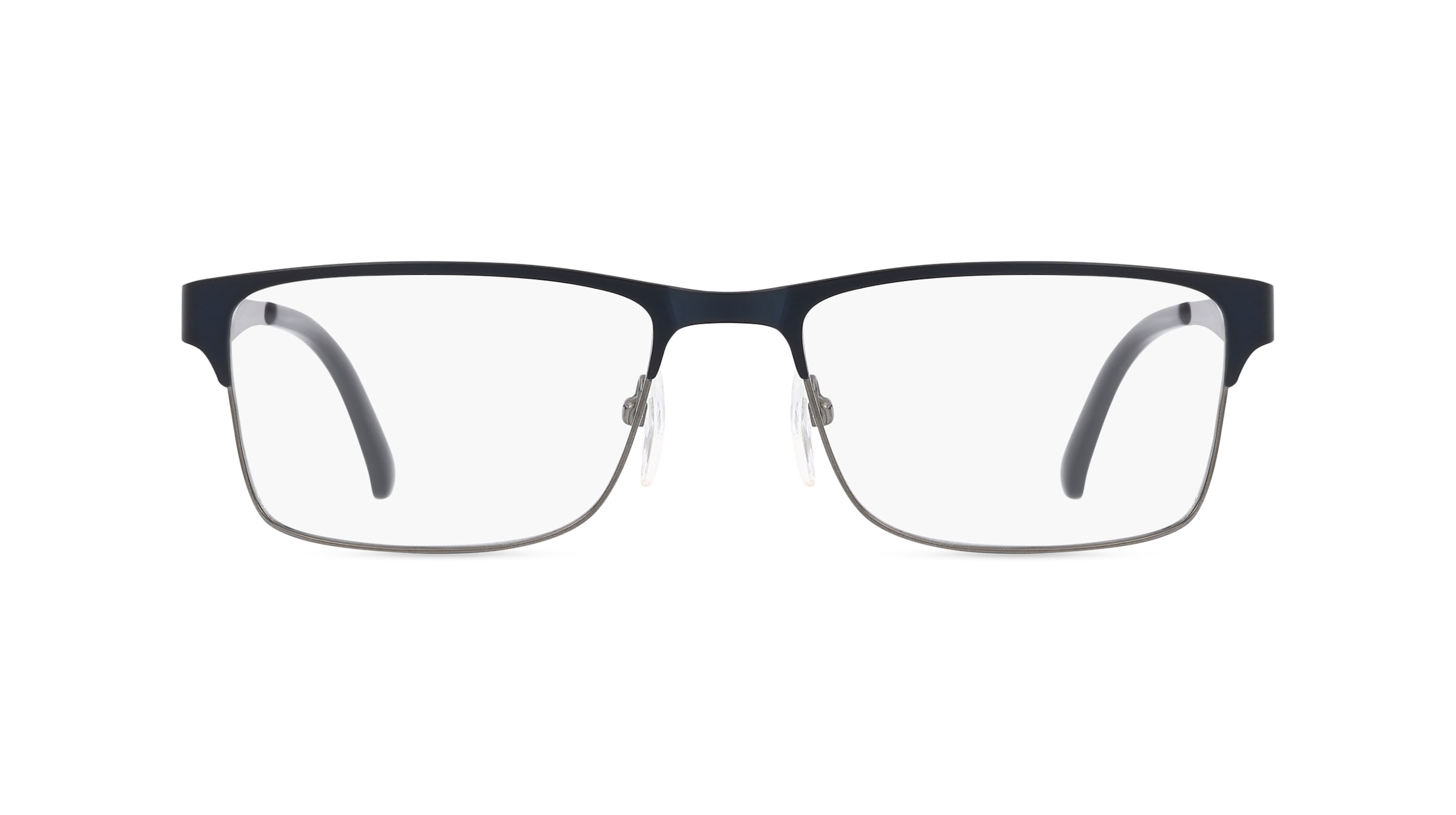 Fielmann OPH 9943 CL Herren-Brille inkl. Gläser Vollrand Eckig Metall-Gestell 53mm/17mm/140mm, schwarz