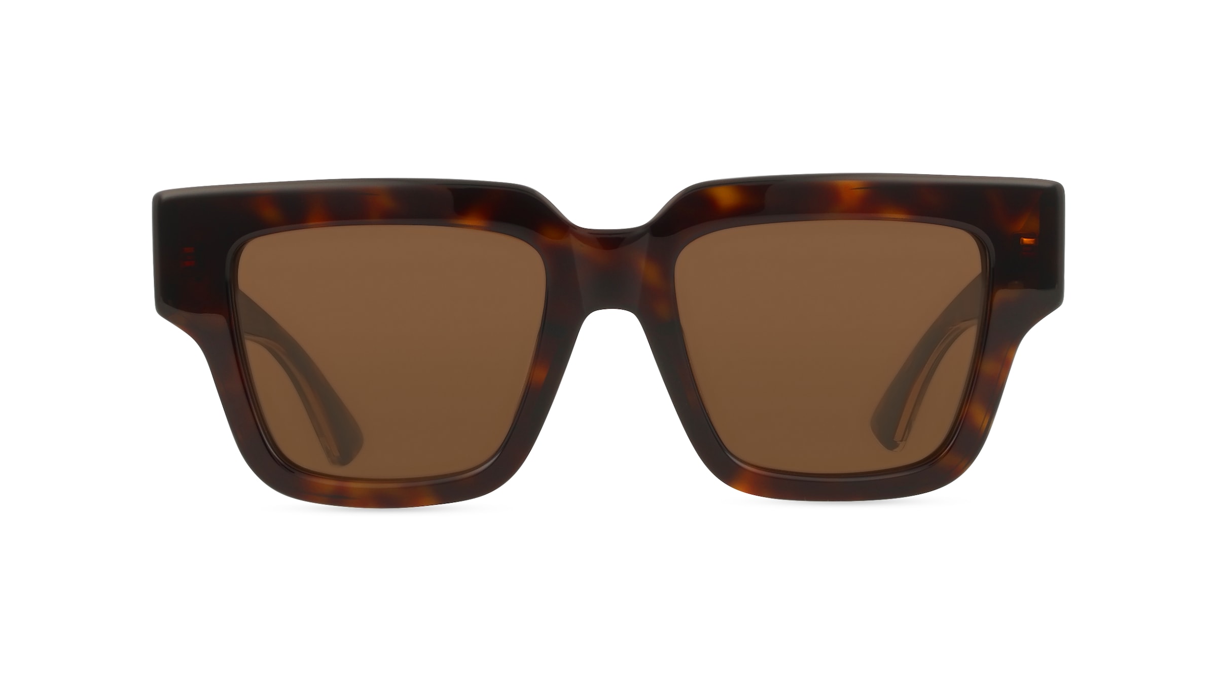 Bottega Veneta BV1276S Damen-Sonnenbrille Vollrand Eckig Recycled Acetat-Gestell, braun