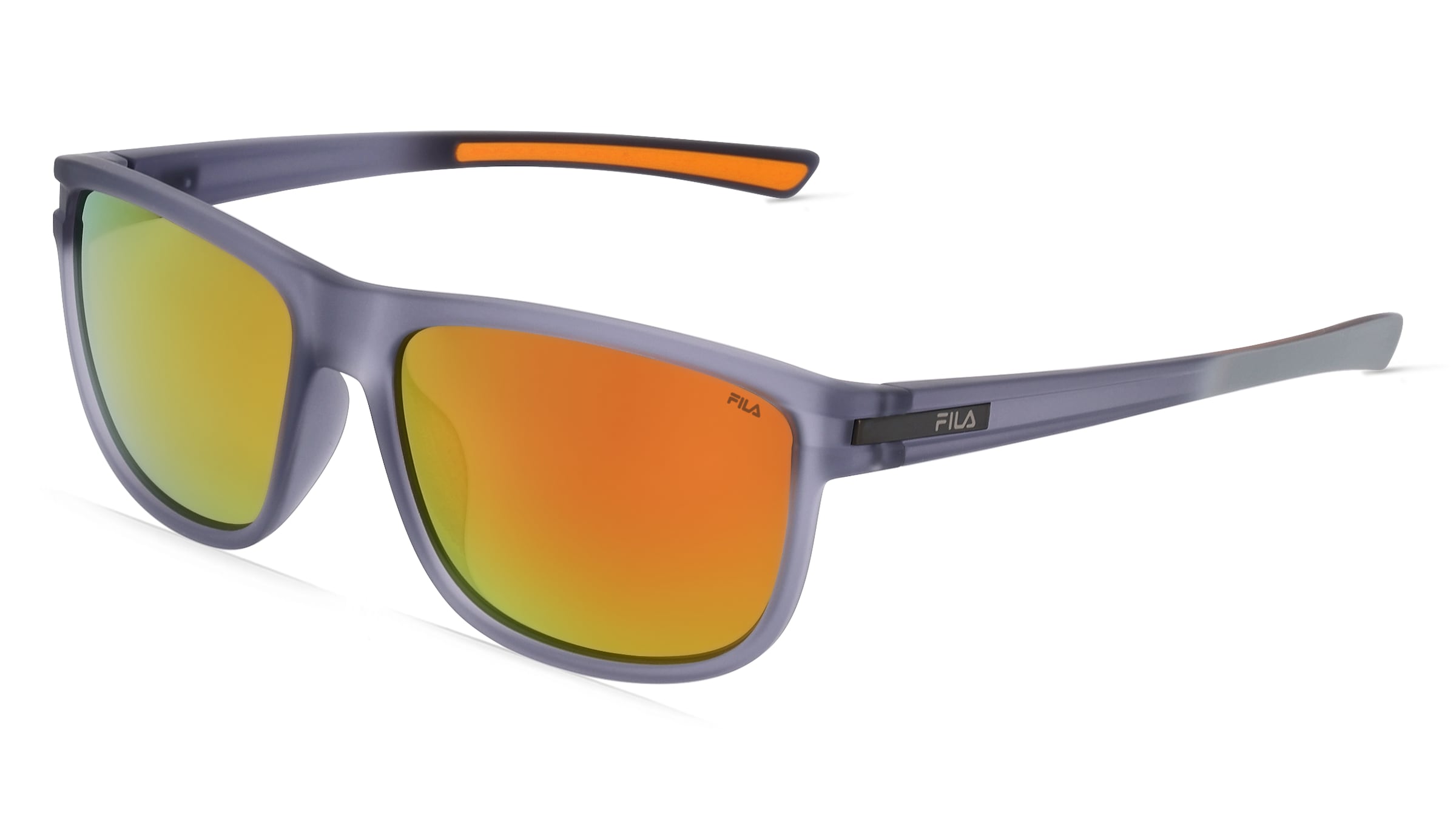 De Rigo Fila FIASFI302 Unisex-Sonnenbrille Vollrand Eckig Kunststoff-Gestell, Grau