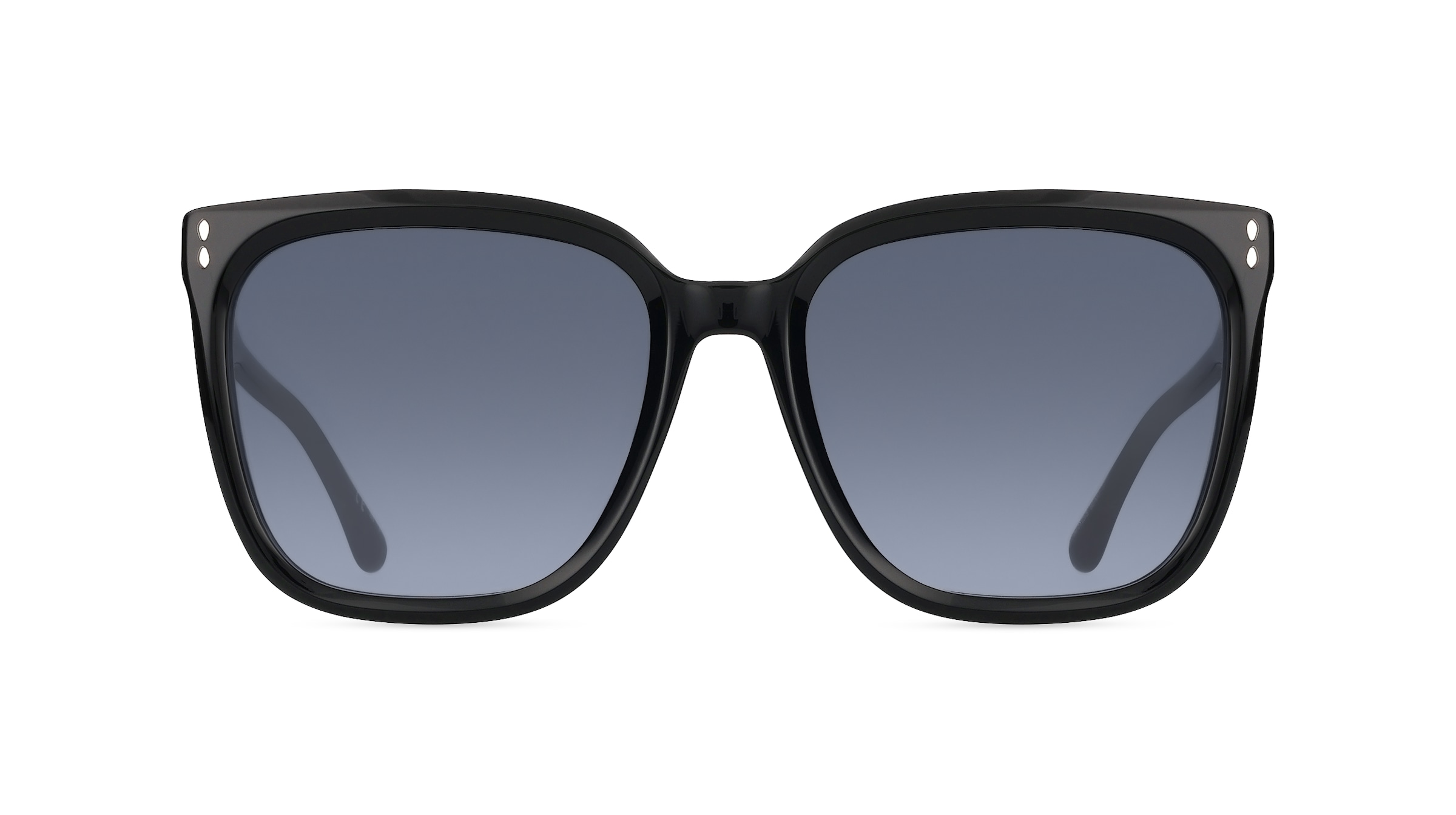 Isabel Marant IM 0123/S Damen-Sonnenbrille Vollrand Eckig Acetat-Gestell, schwarz