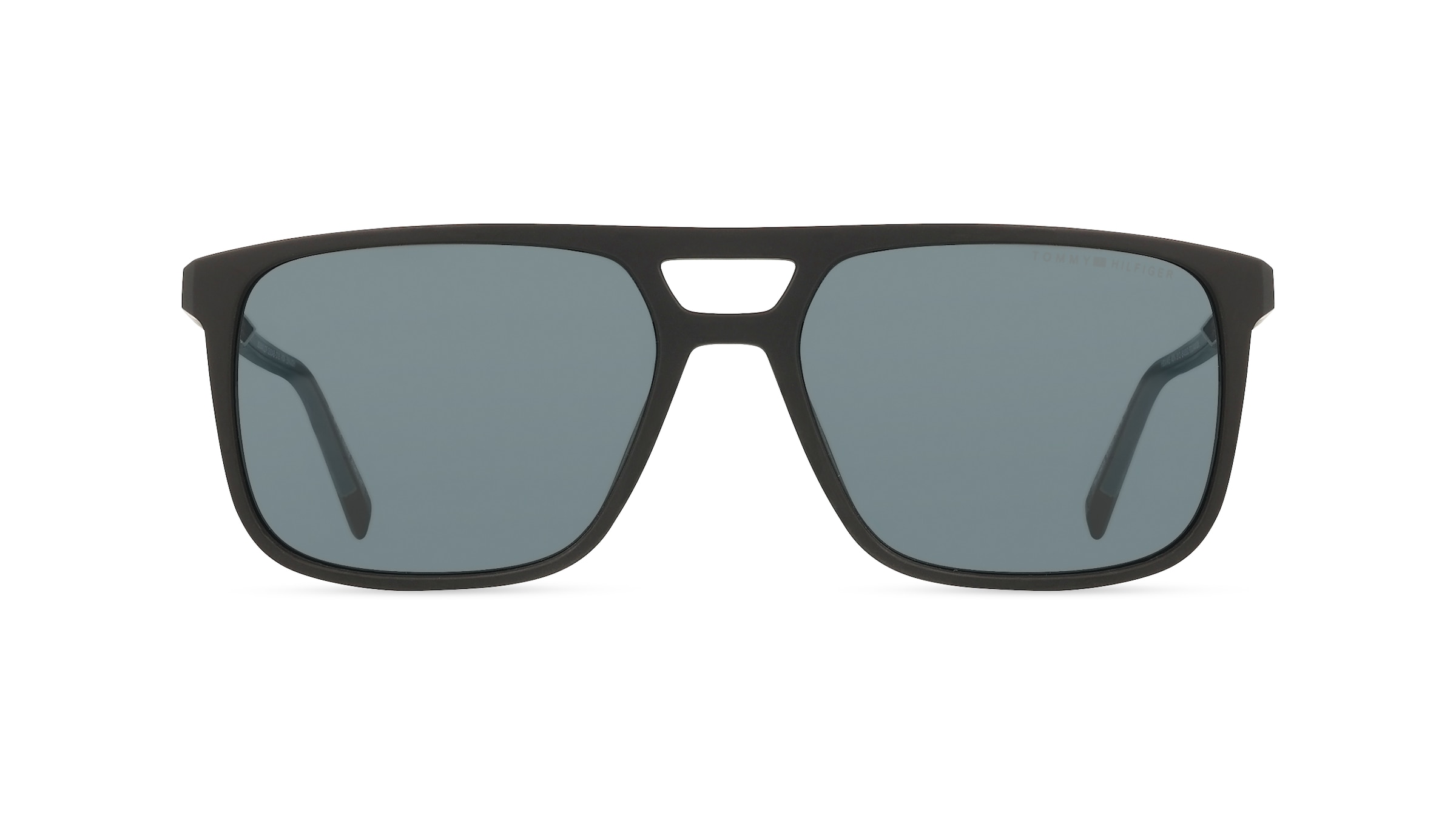 Tommy Hilfiger TH 2280/S Herren-Sonnenbrille Vollrand Eckig Kunststoff-Gestell, Schwarz