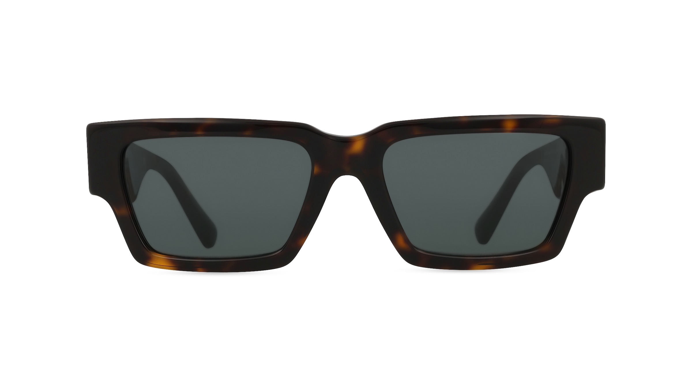 Versace VE4459 Unisex-Sonnenbrille Vollrand Eckig Acetat-Gestell, braun