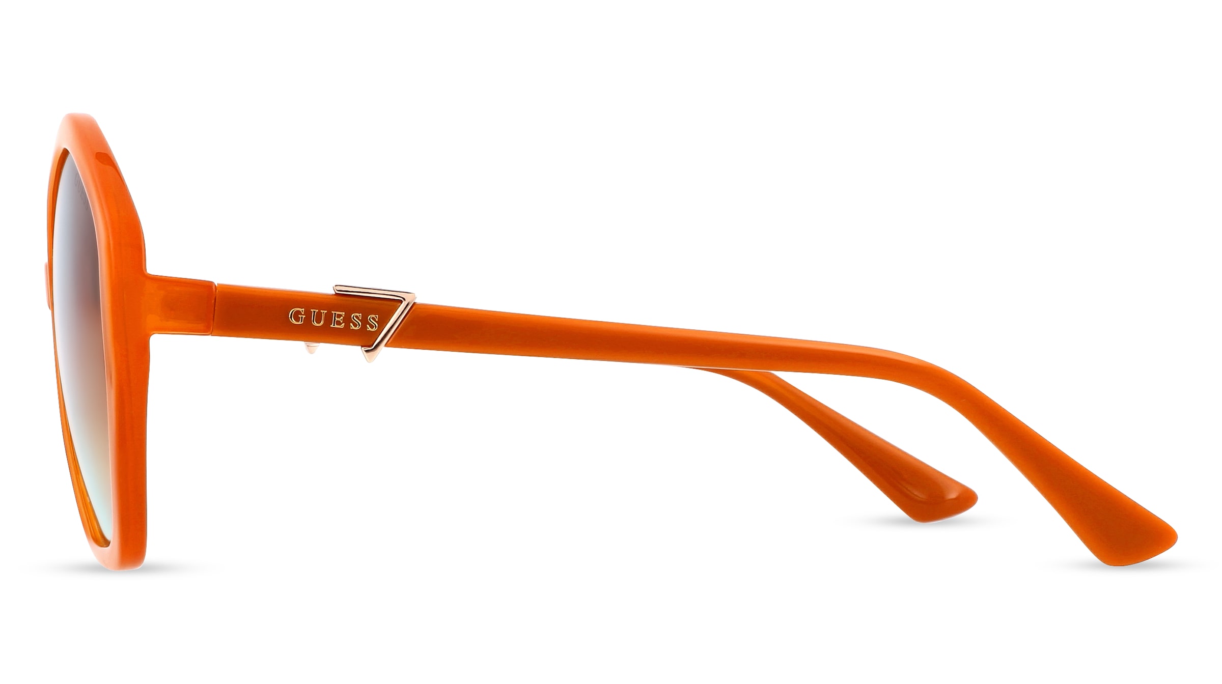 Thumbnail - Guess GU7813 Damen-Sonnenbrille Vollrand Butterfly Kunststoff-Gestell, orange