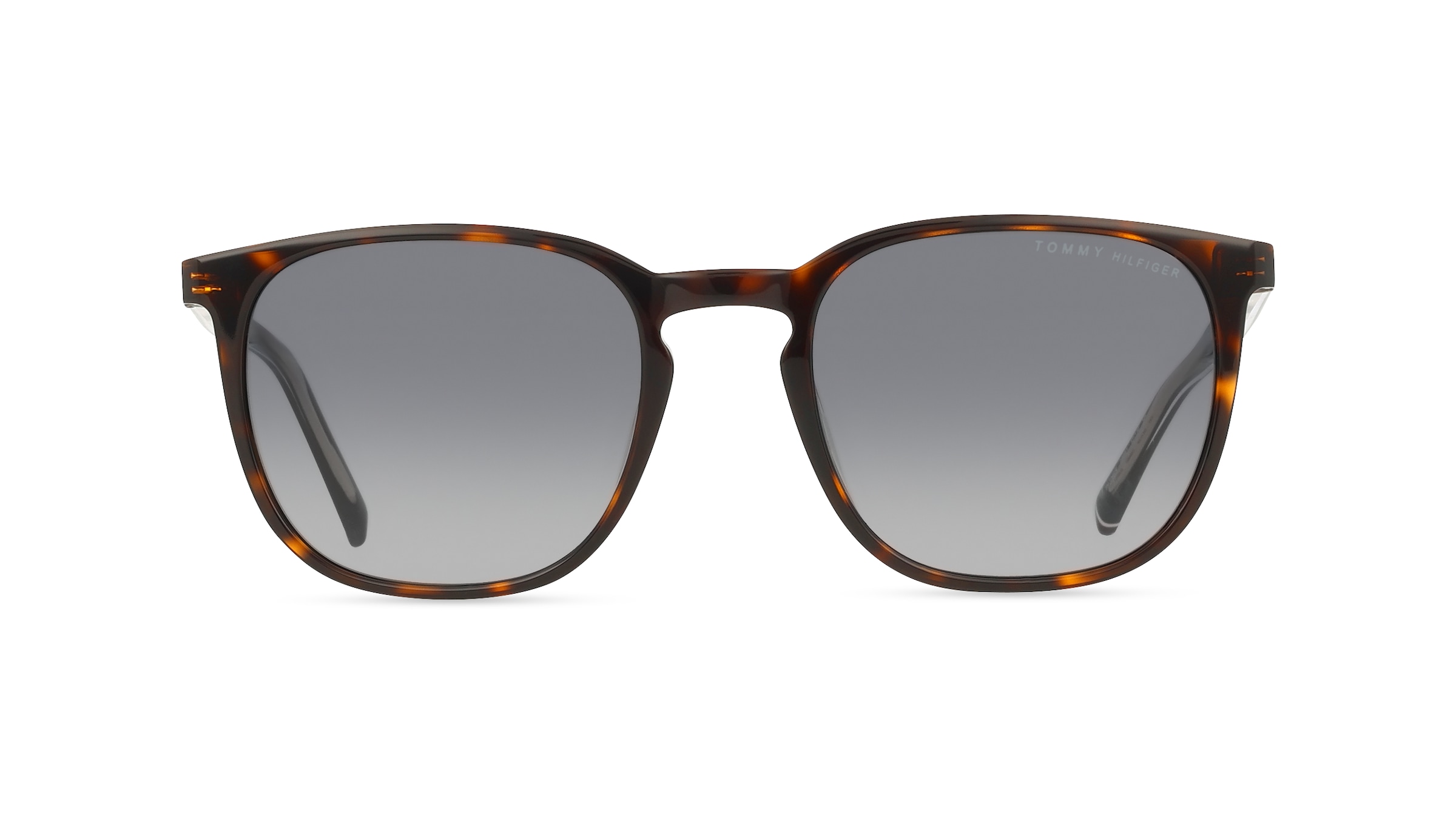 Tommy Hilfiger TH 2266/S Herren-Sonnenbrille Vollrand Eckig Acetat-Gestell, Havanna