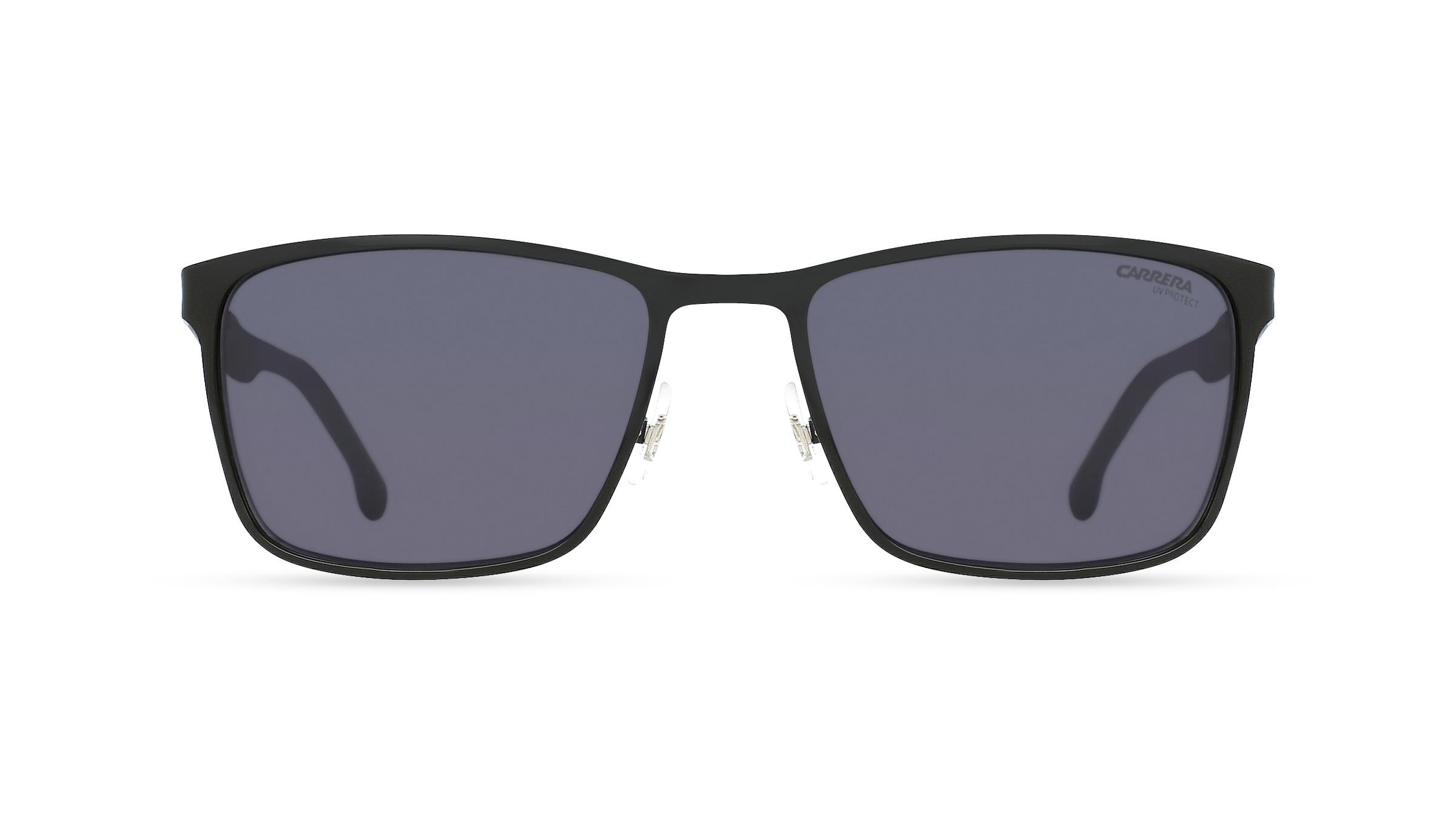 Carrera 8048/S Herren-Sonnenbrille Vollrand Eckig Metall-Gestell, schwarz