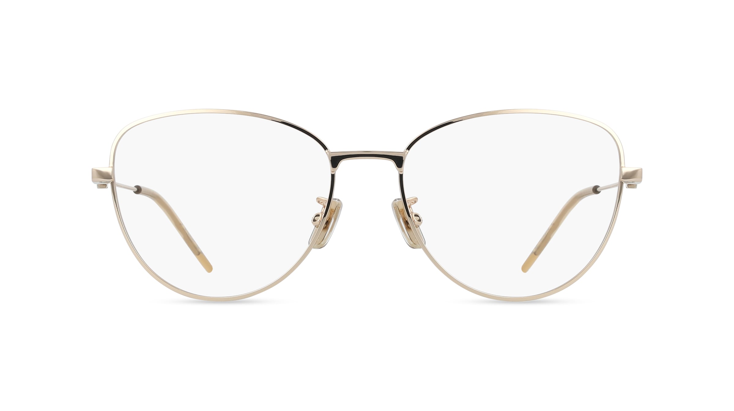 Givenchy GV50084U GV SPEED Damen-Brille inkl. Gläser Vollrand Geometrisch Metall-Gestell 55/17/145, gold