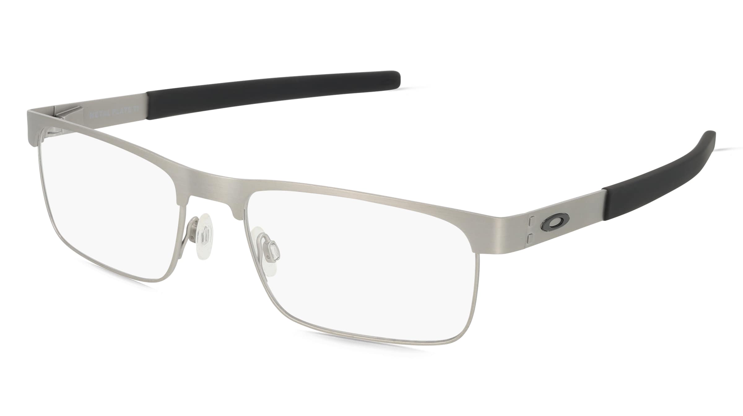 Oakley OX5153 Herren-Brille inkl. Gläser Vollrand Quadratisch Titan-Gestell 54/18/138, Grau