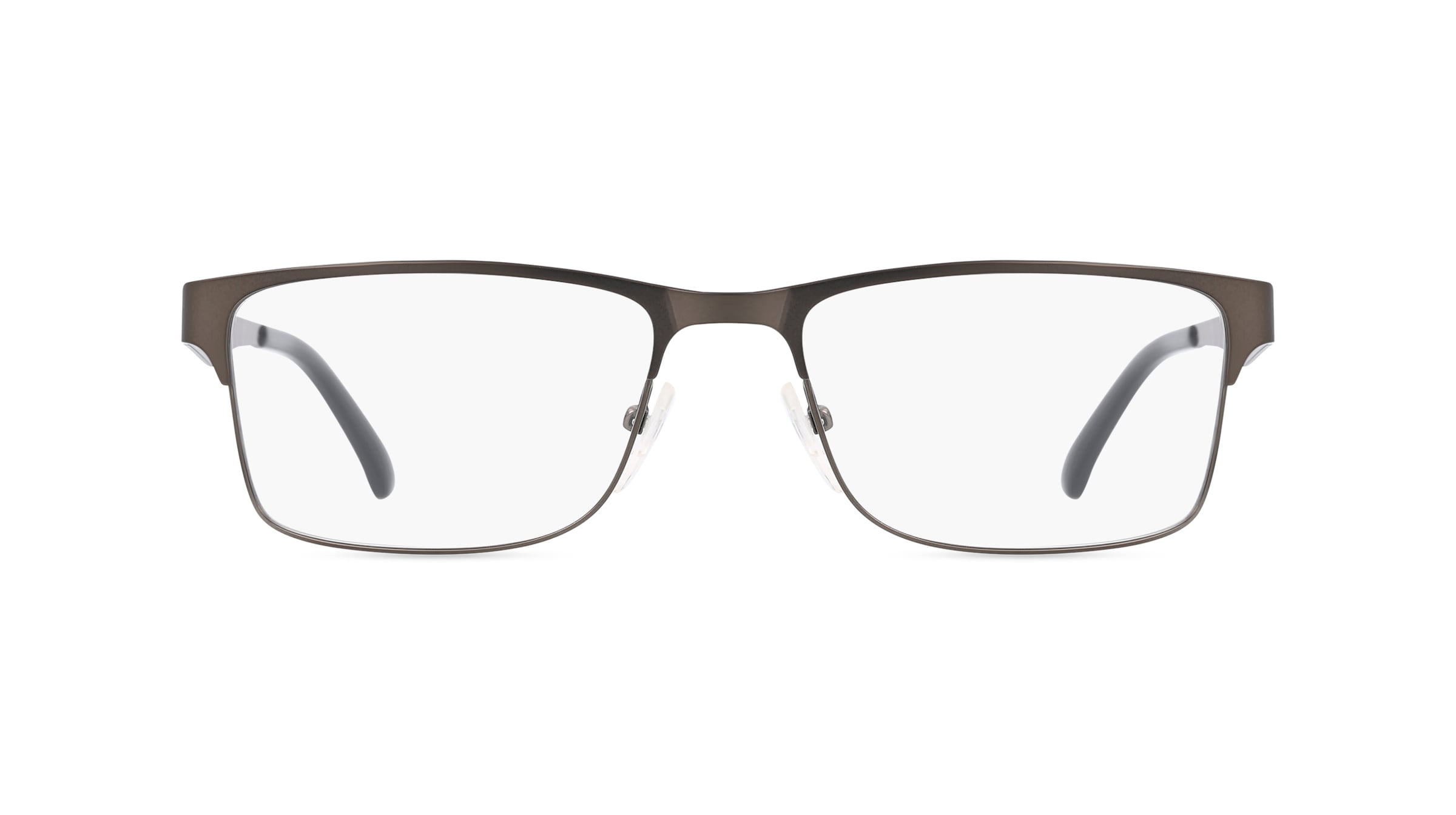 Fielmann OPH 9943 CL Herren-Brille inkl. Gläser Vollrand Eckig Metall-Gestell 53mm/17mm/140mm, grau