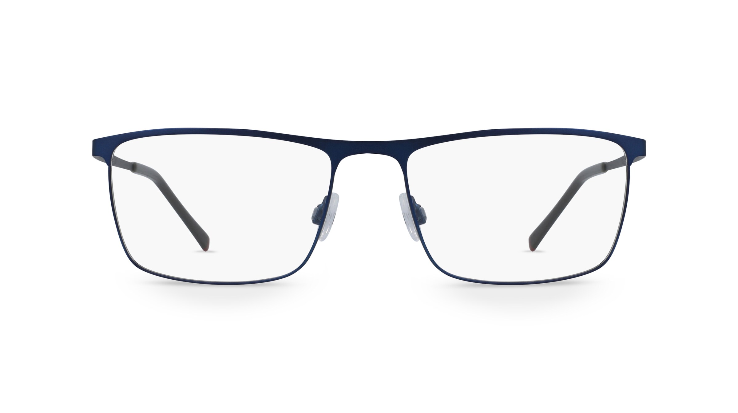 Humphrey’s eyewear 582300 Herren-Brille inkl. Gläser Vollrand Eckig Metall-Gestell 55mm/17mm/145mm, blau