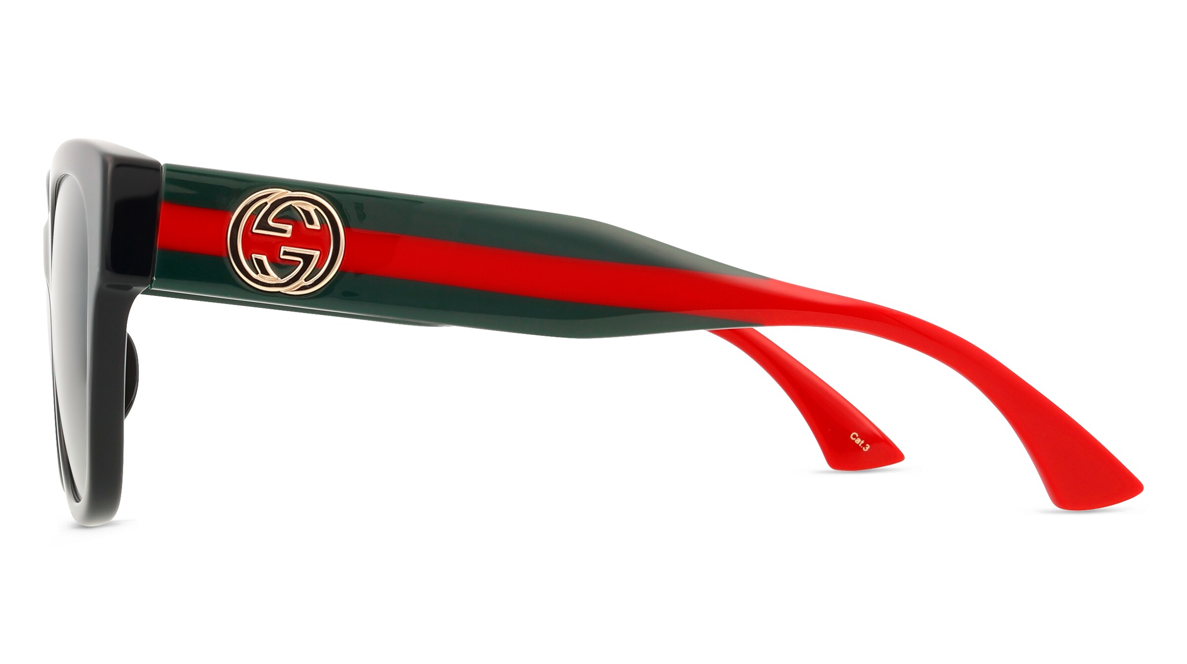 Thumbnail - Gucci GG1866SK Damen-Sonnenbrille Vollrand Butterfly Acetat-Gestell, Schwarz