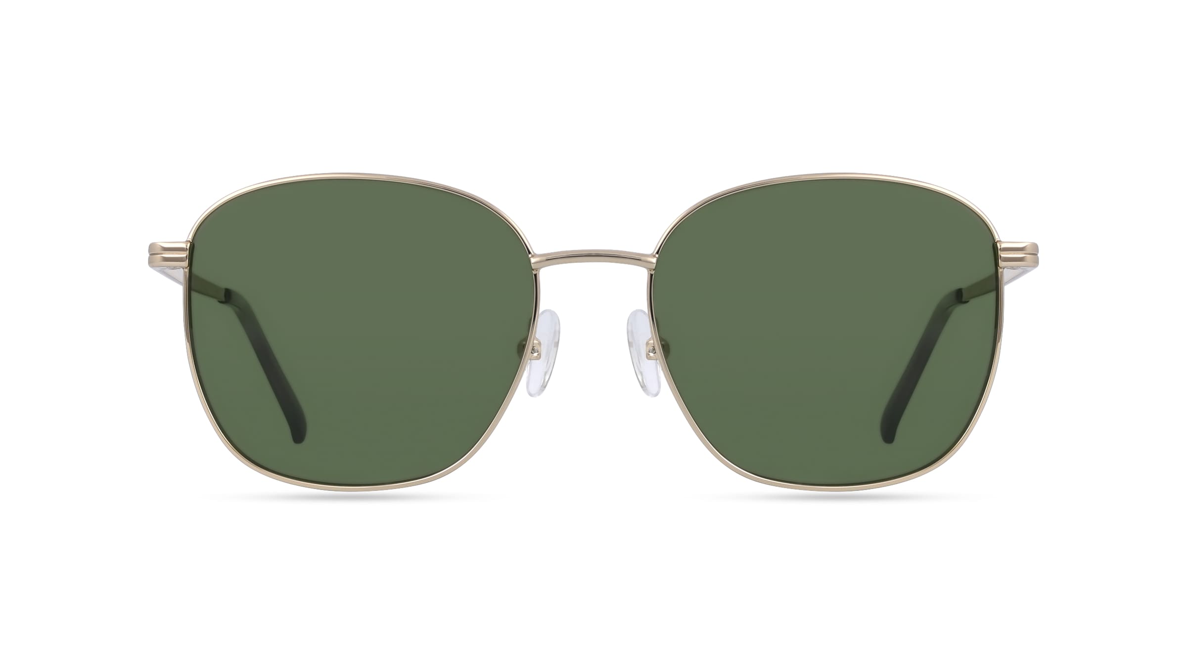 Fielmann BE 029 SUN CL Unisex-Sonnenbrille Vollrand Eckig Edelstahl-Gestell, silber