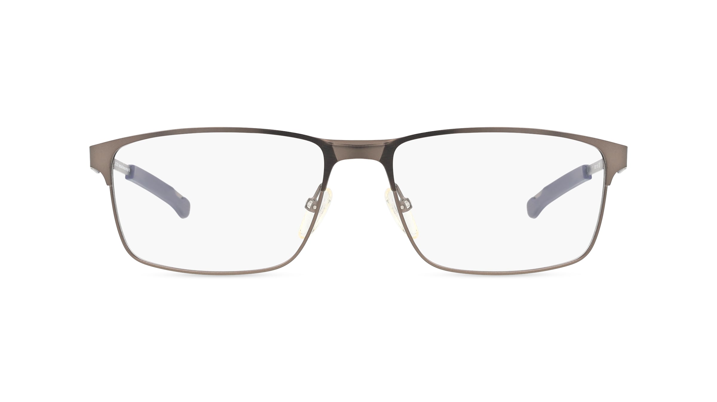 Smith CASCADE Unisex-Brille inkl. Gläser Vollrand Eckig Metall-Gestell 58mm/17mm/145mm, silber