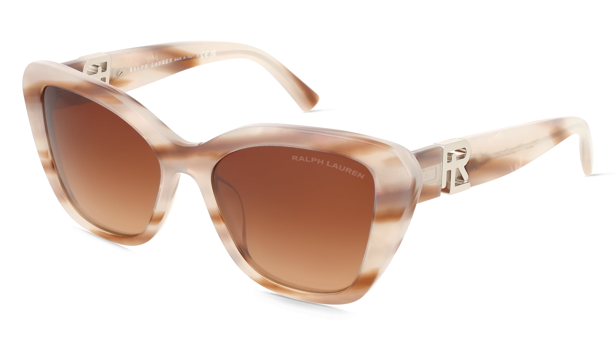 Ralph Lauren RL8216U THE ISABEL Damen-Sonnenbrille Vollrand Butterfly Acetat-Gestell, Pink