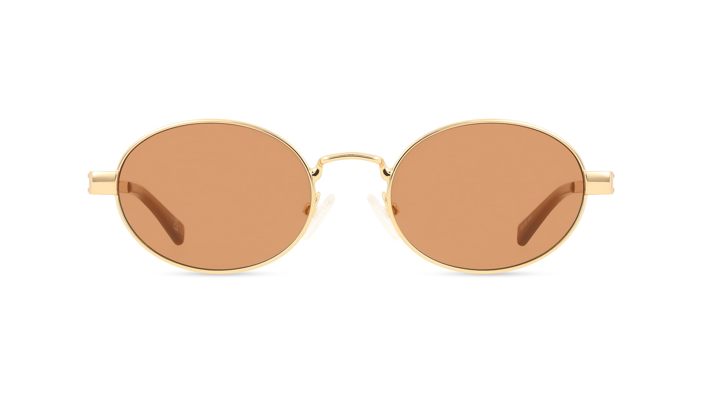 Le Specs LSP2552287 Damen-Sonnenbrille Vollrand Rund Metall-Gestell, gold