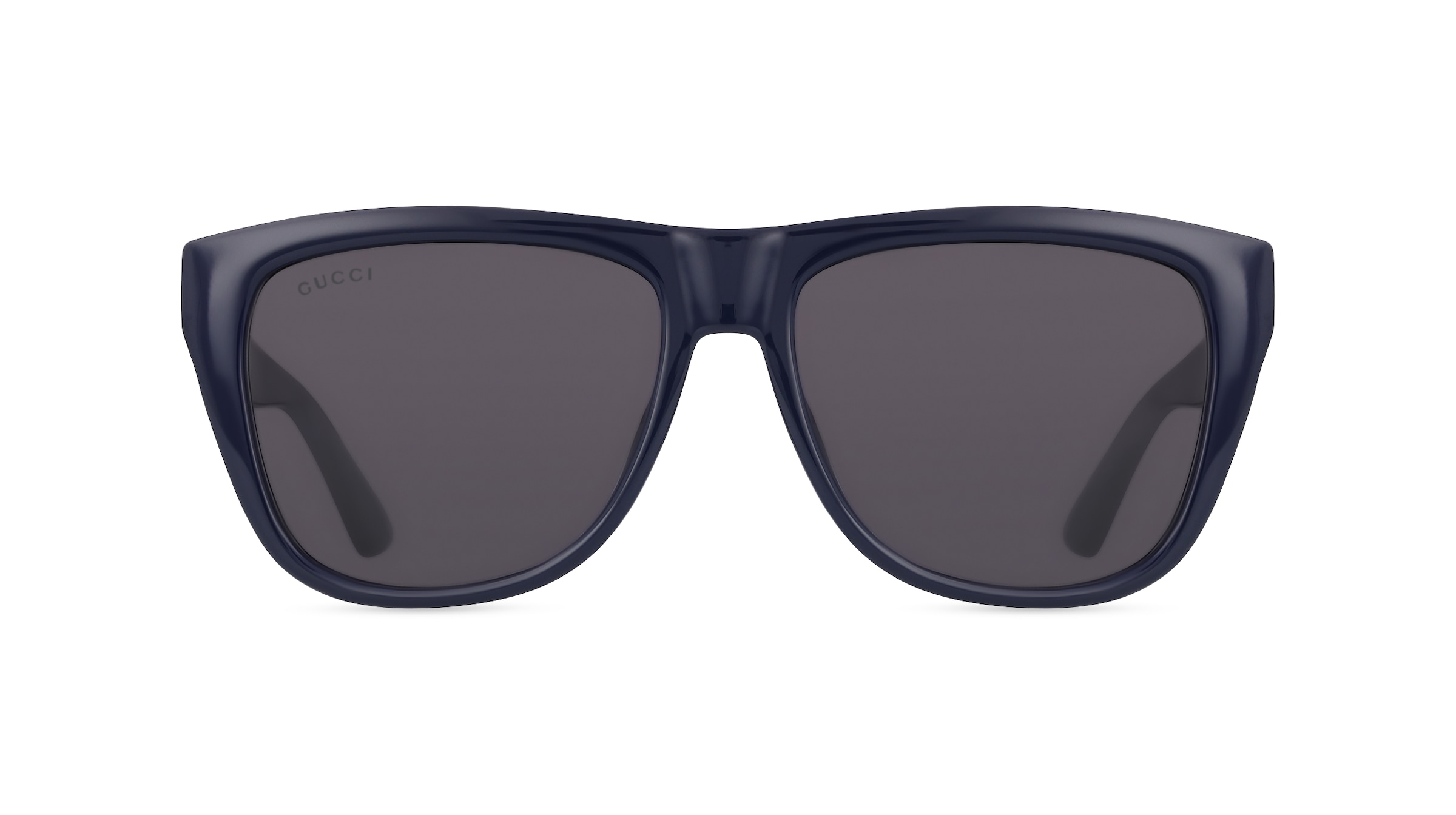 Gucci GG1345S Herren-Sonnenbrille Vollrand Eckig Kunststoff-Gestell, blau