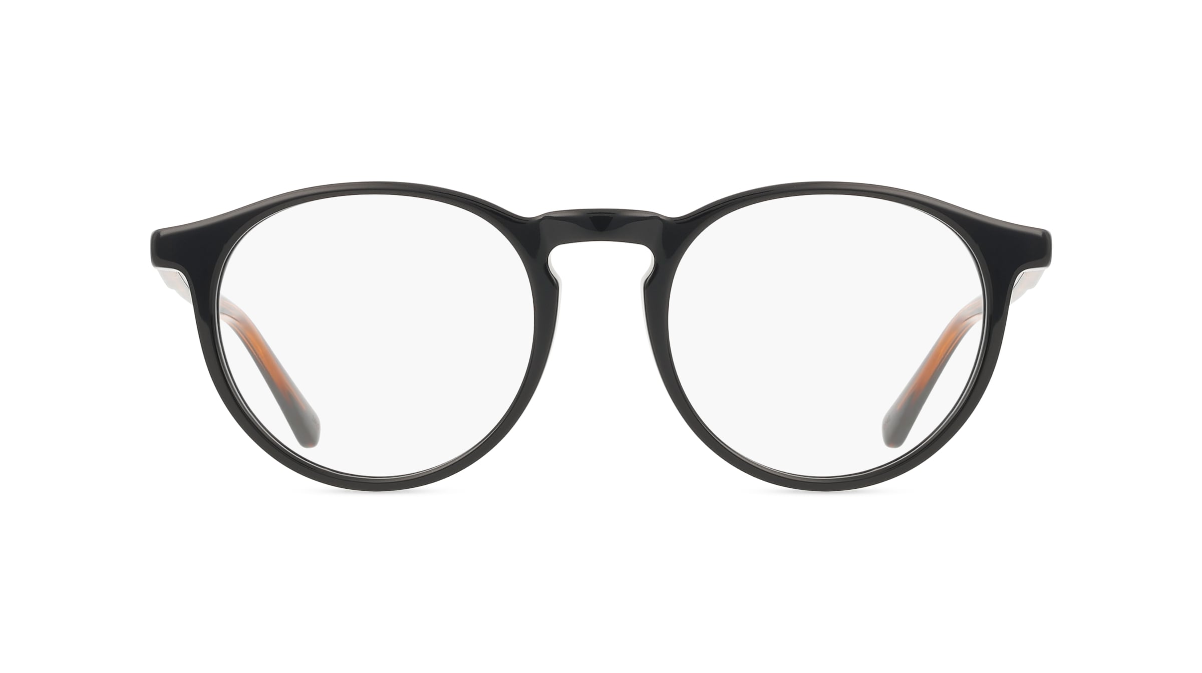 Calvin Klein CK25518 Unisex-Brille inkl. Gläser Vollrand Panto Acetat-Gestell 50/20/145, schwarz