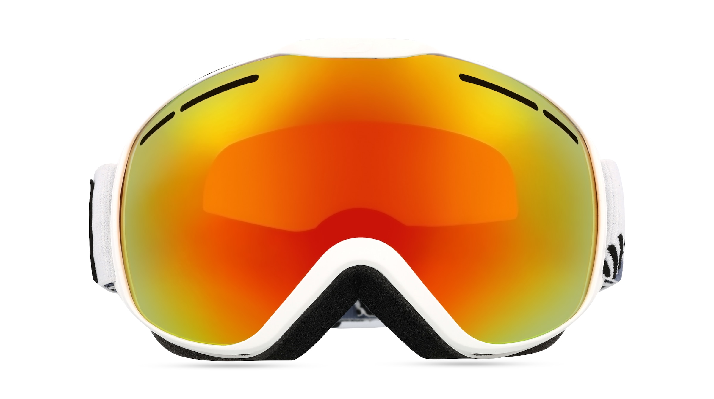 Julbo ISONXCL J750  Unisex-Skibrille Vollrand Monoscheibe Kunststoff-Gestell, schwarz