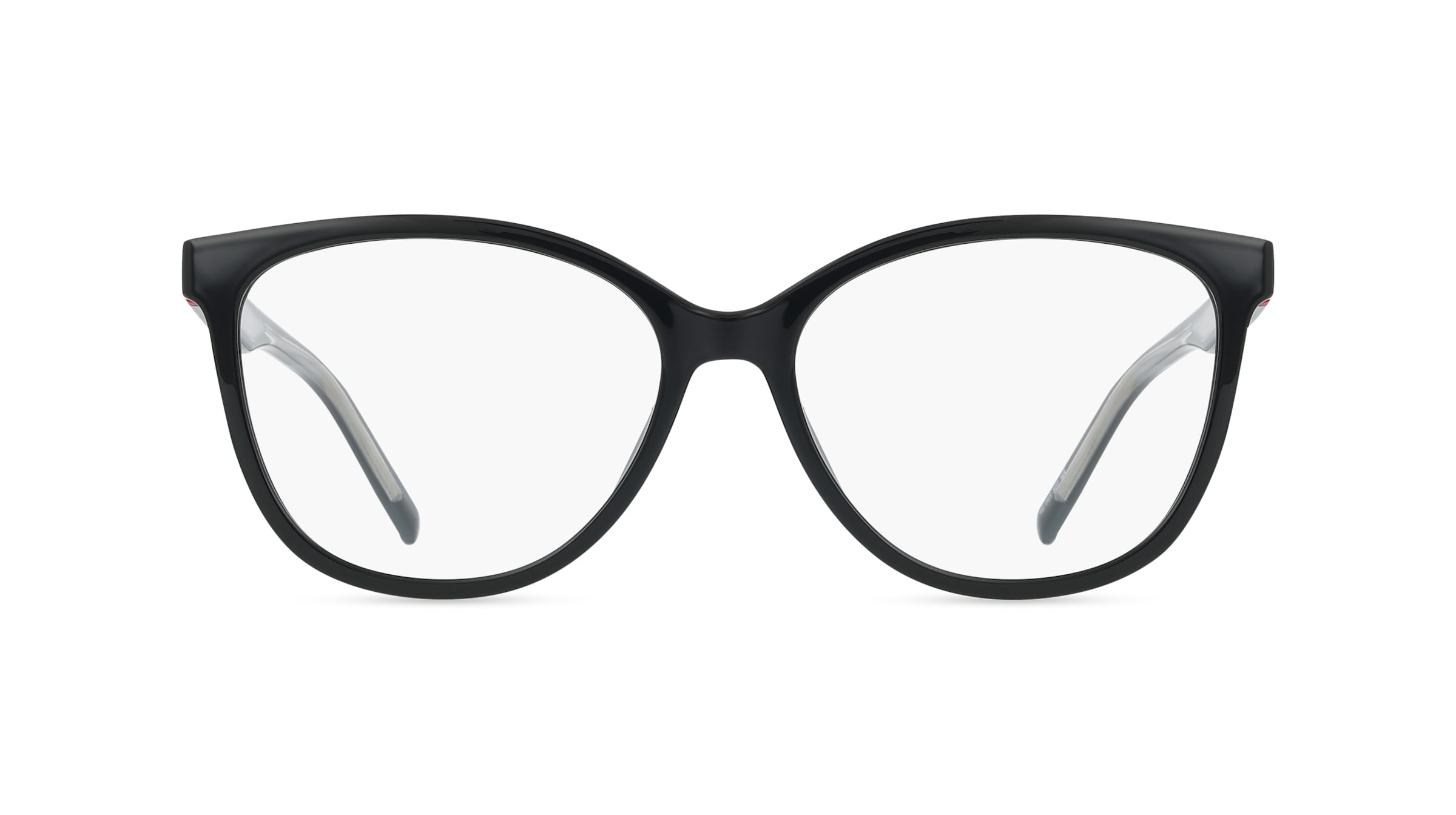 Hugo HG 1365 Damen-Brille inkl. Gläser Vollrand Panto Kunststoff-Gestell 53/15/145, schwarz