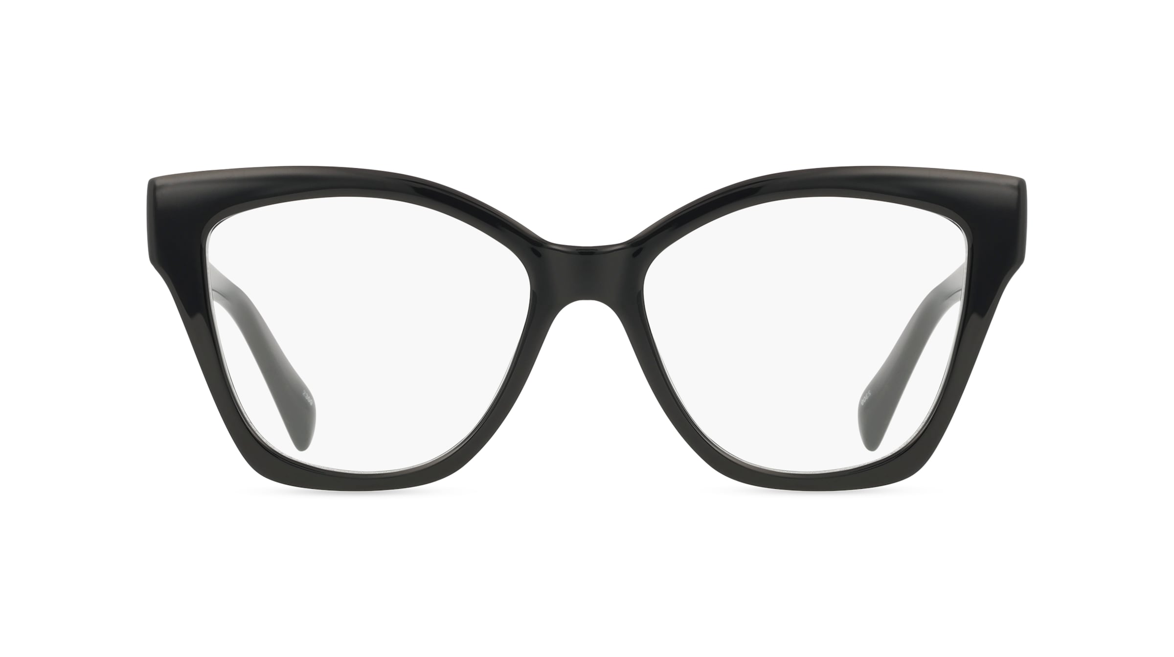 Karl Lagerfeld KL6150 Damen-Brille inkl. Gläser Vollrand Butterfly Acetat-Gestell 53mm/17mm/140mm, schwarz