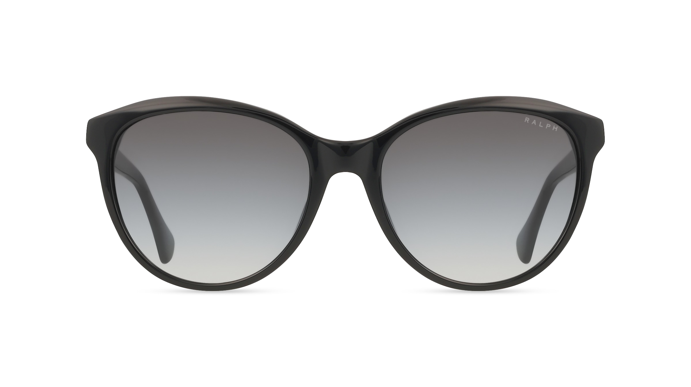 Ralph 0RA5336U Damen-Sonnenbrille Vollrand Rund Acetat-Gestell, schwarz
