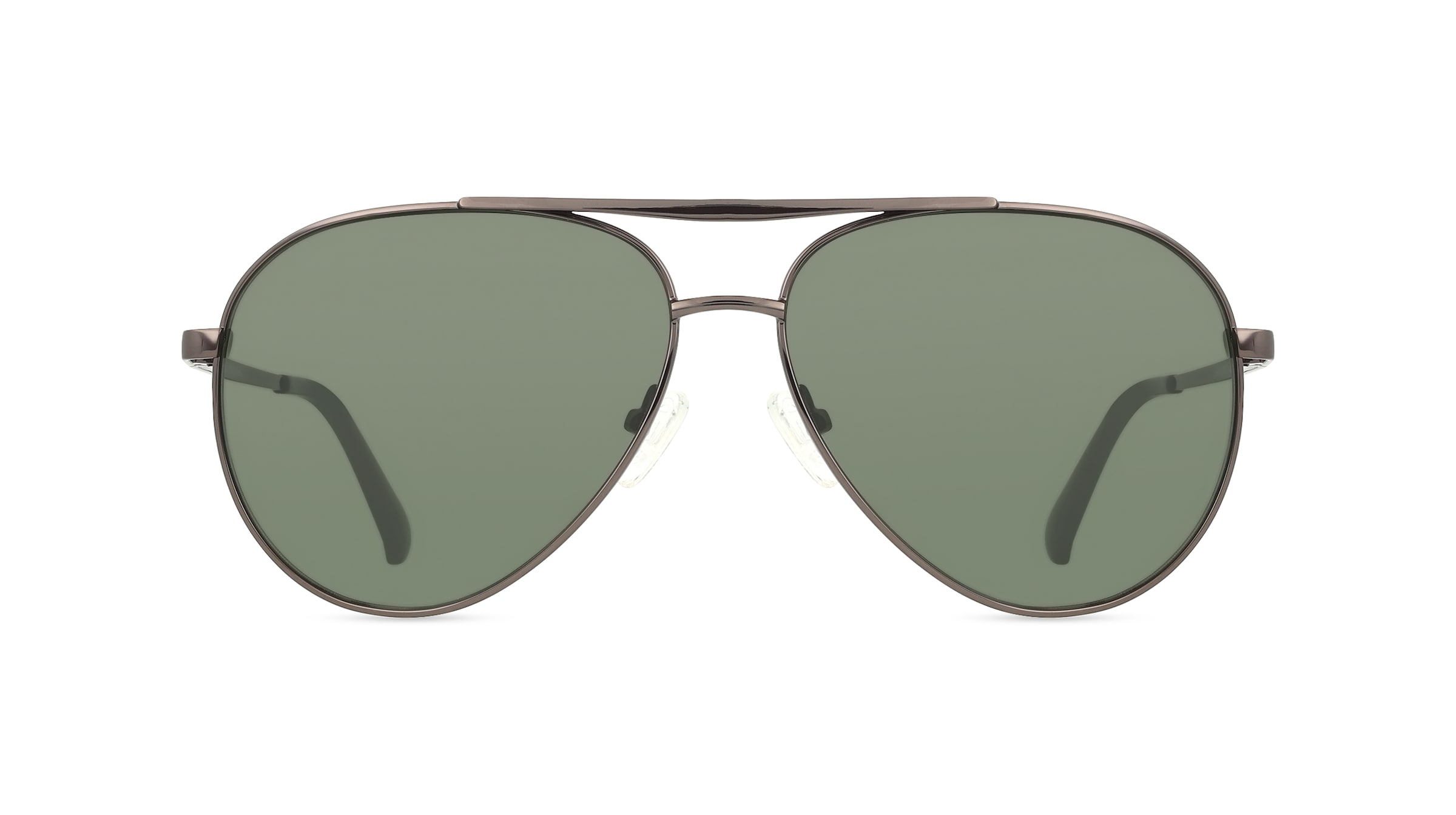 Fielmann BD 568 SUN CL TOM Herren-Sonnenbrille Vollrand Pilot Edelstahl-Gestell, grau