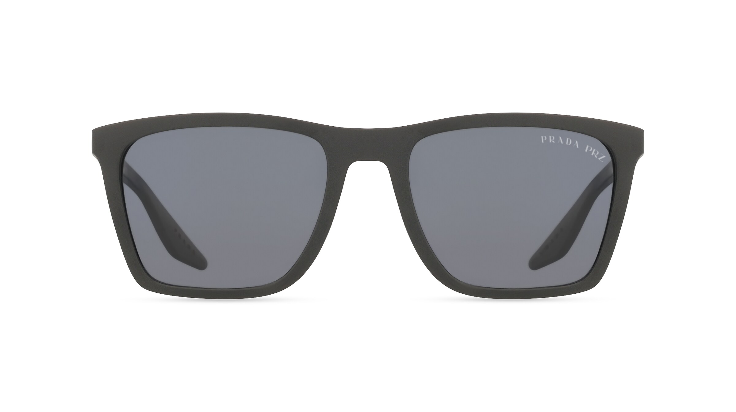 Prada Linea Rossa 0PS B08S Herren-Sonnenbrille Vollrand Pilot Kunststoff-Gestell, schwarz