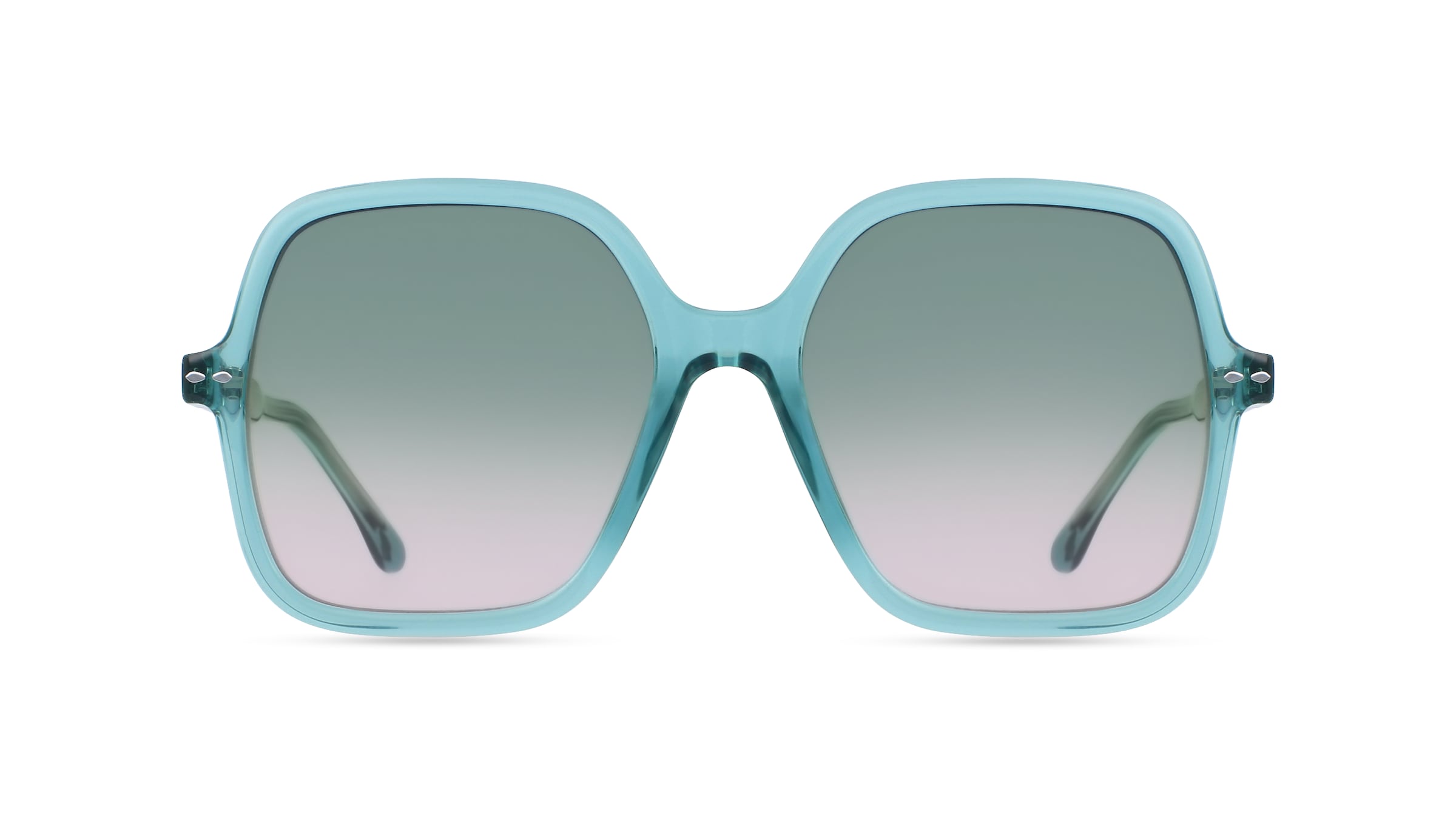 Isabel Marant IM 0077/G/S Damen-Sonnenbrille Vollrand Eckig Acetat-Gestell, blau