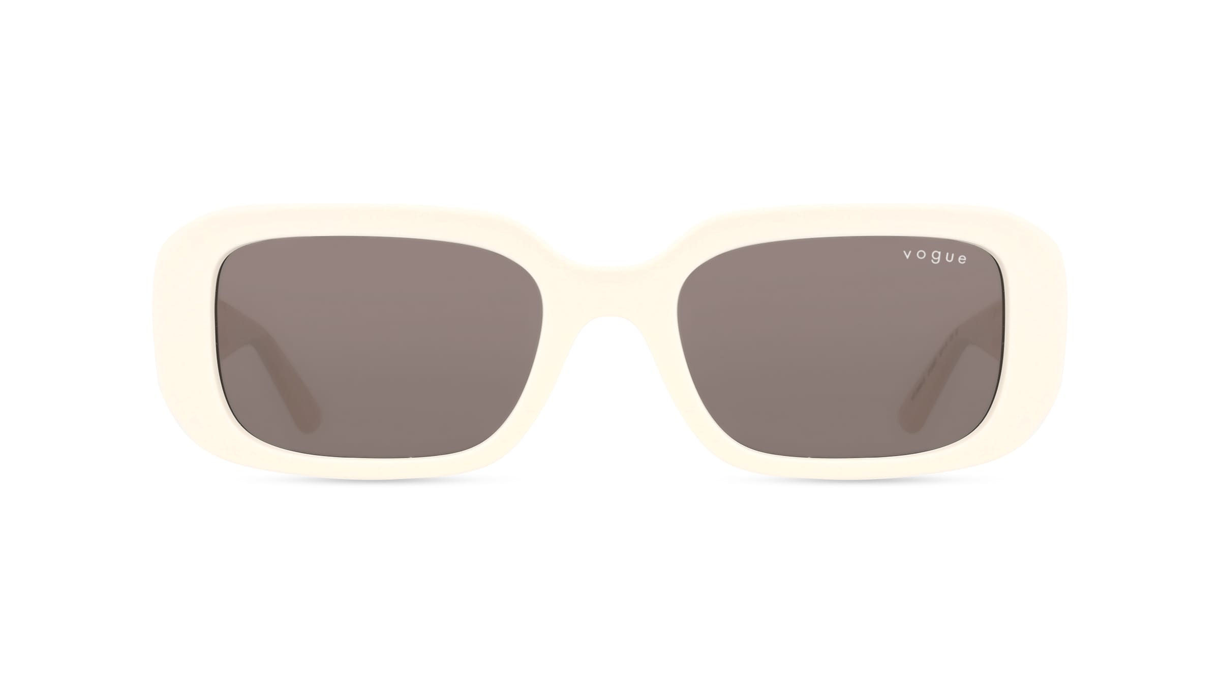 Vogue 0VO5565S Damen-Sonnenbrille Vollrand Schmal Propionat-Gestell, weiß