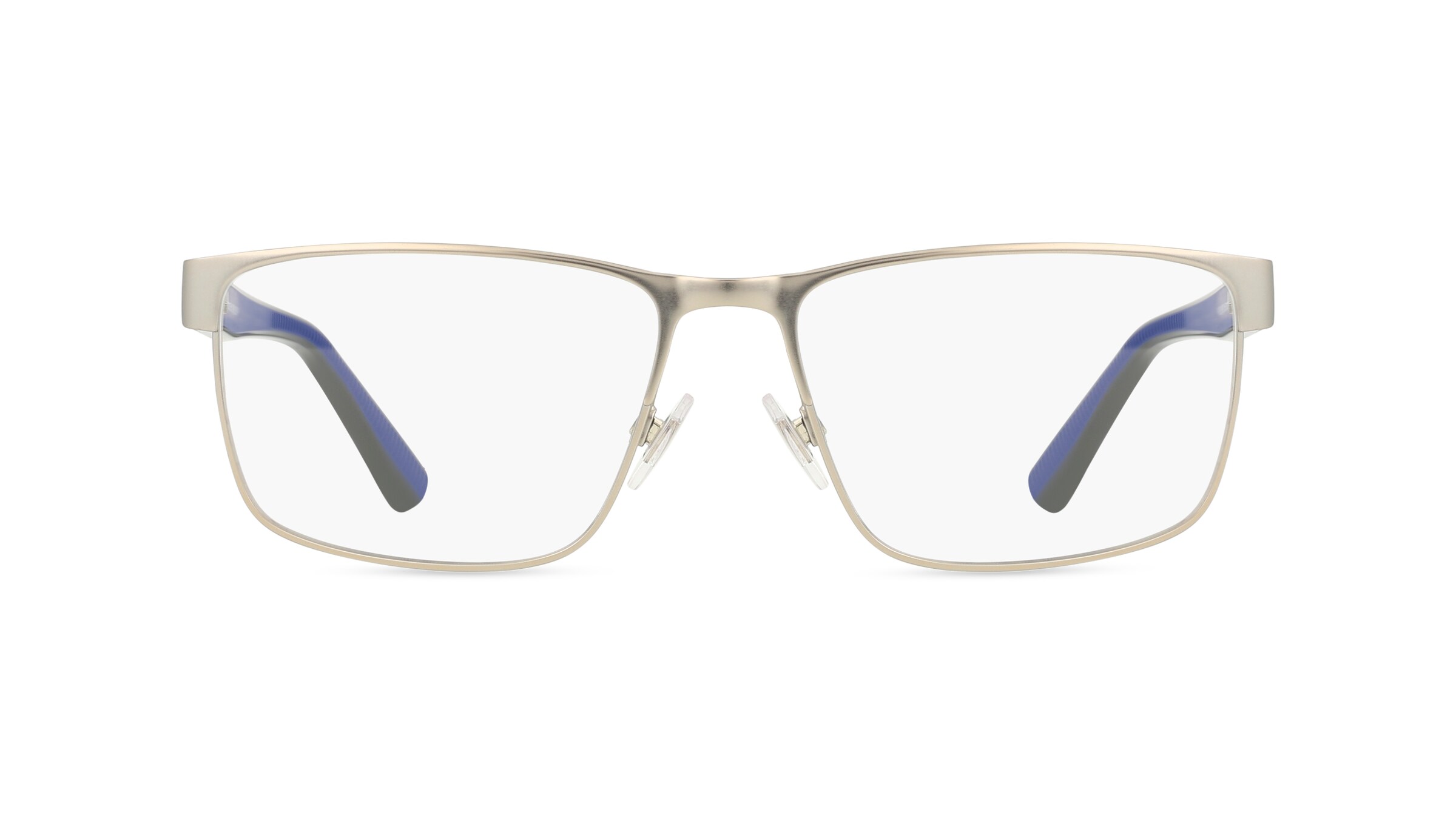 Polo Ralph Lauren 0PH1229 Herren-Brille inkl. Gläser Vollrand Eckig Kunststoff-Gestell 56mm/17mm/145mm, silber