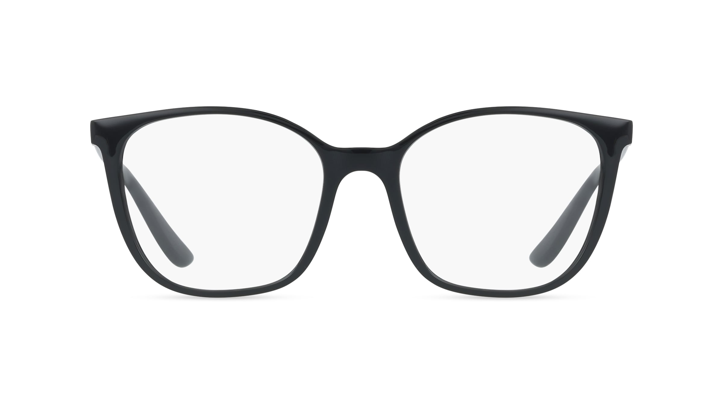 Vogue VO5356 Damen-Brille inkl. Gläser Vollrand Quadratisch Kunststoff-Gestell 52/17/140, Schwarz