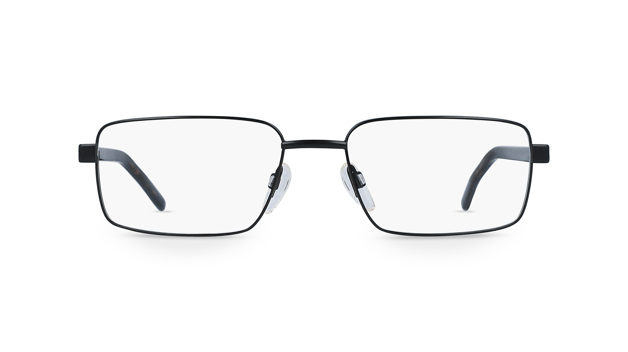 Fielmann CHARME 0739 FLEX CL Herren-Brille inkl. Gläser Vollrand Eckig Metall-Gestell 58mm/19mm/140mm, schwarz