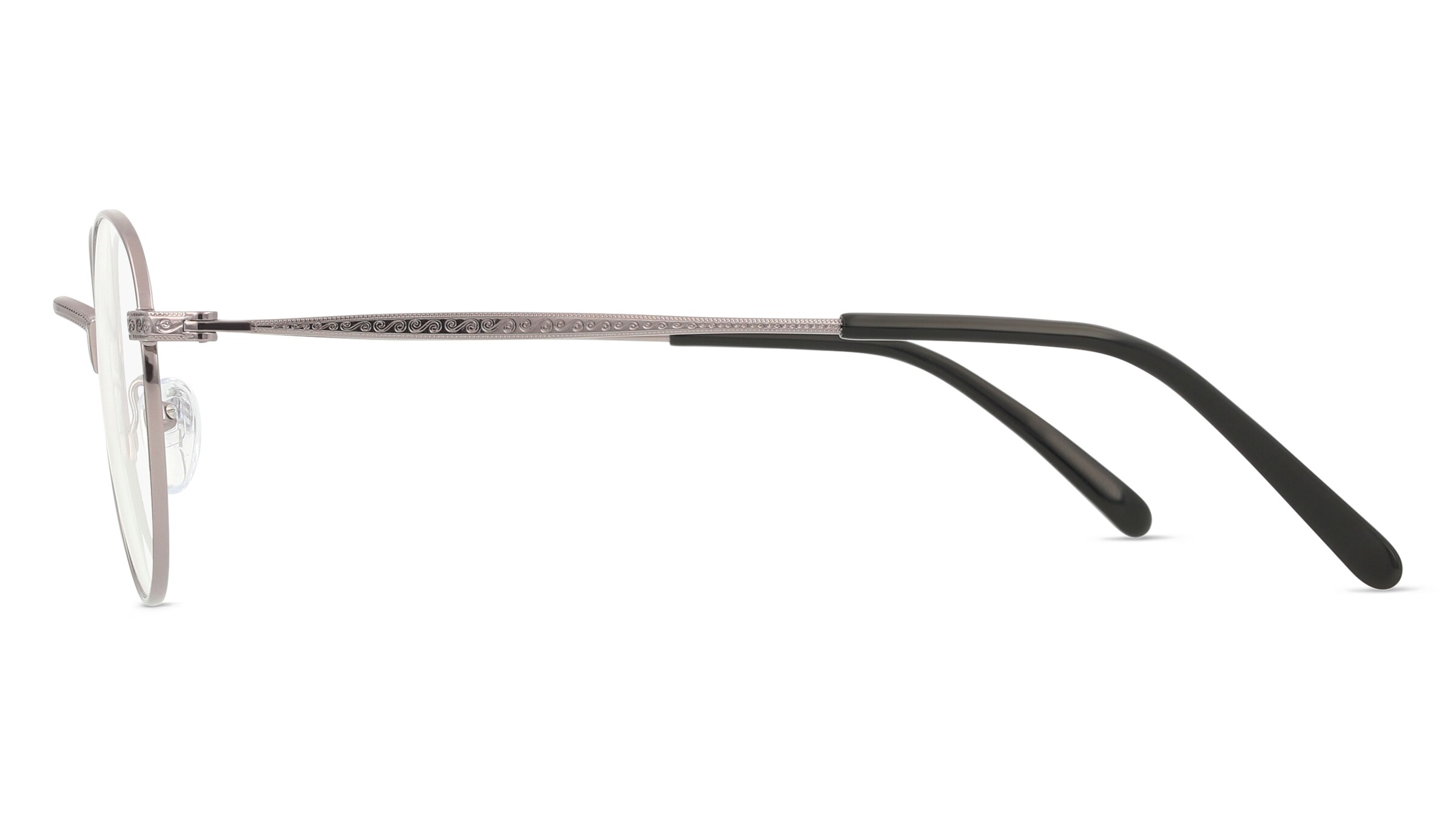Thumbnail - Fielmann BD 532 CL Unisex-Brille inkl. Gläser Vollrand Panto Edelstahl-Gestell 49/21/140, grau