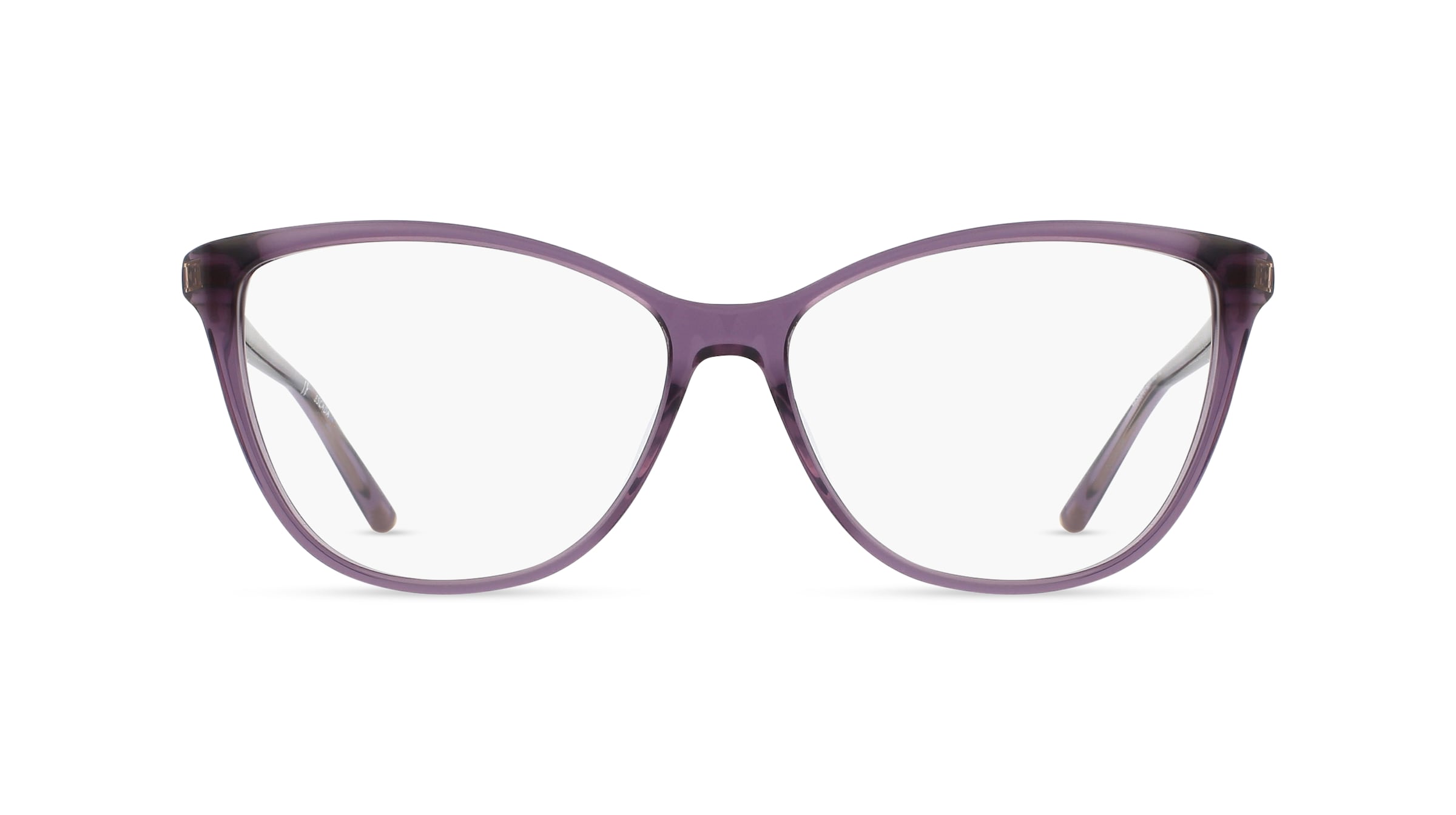 Escada VESD 02 Damen-Brille inkl. Gläser Vollrand Butterfly Kunststoff-Gestell 55mm/14mm/140mm, Lila