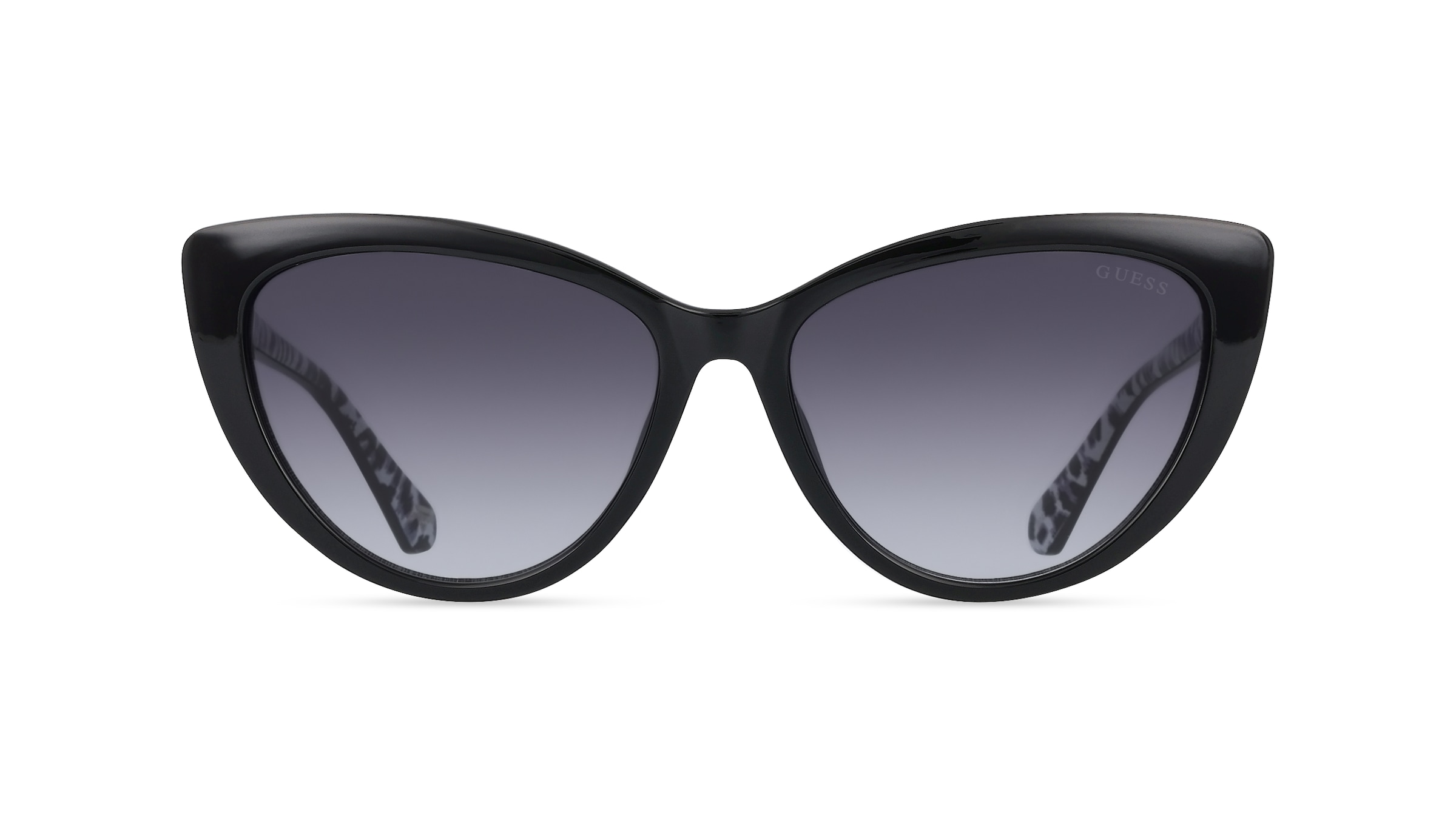 Guess GU 5211 Unisex-Sonnenbrille Vollrand Butterfly Kunststoff-Gestell, schwarz