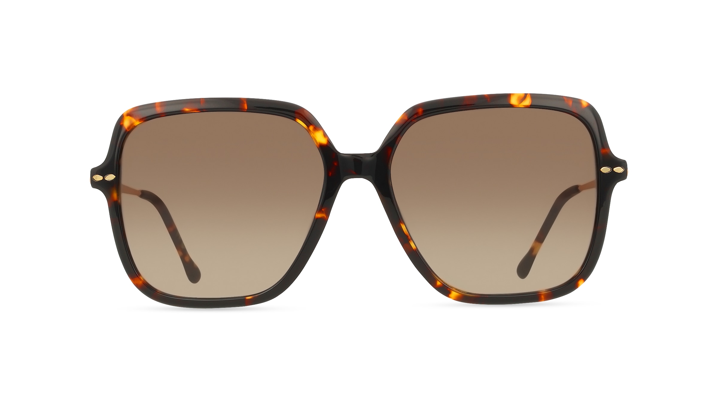 Isabel Marant IM 0229/S Damen-Sonnenbrille Vollrand Eckig Acetat-Gestell, Havanna