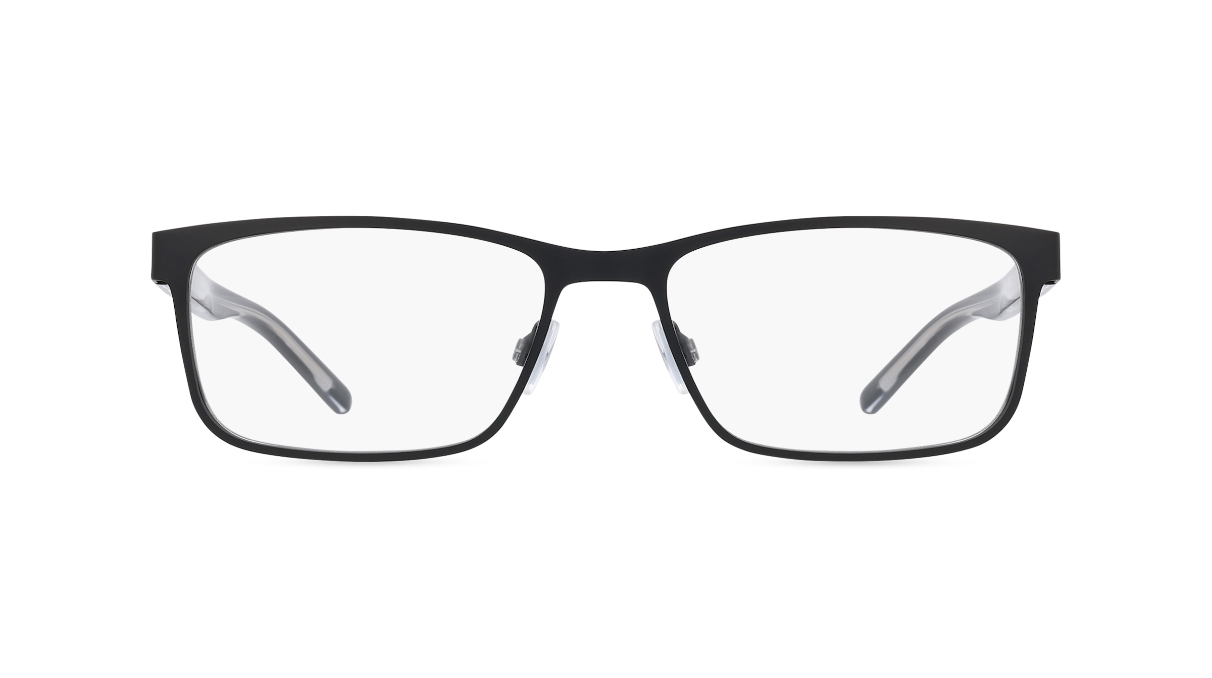 Hugo HG 1005 Herren-Brille inkl. Gläser Vollrand Eckig Metall-Gestell 55mm/18mm/145mm, Schwarz